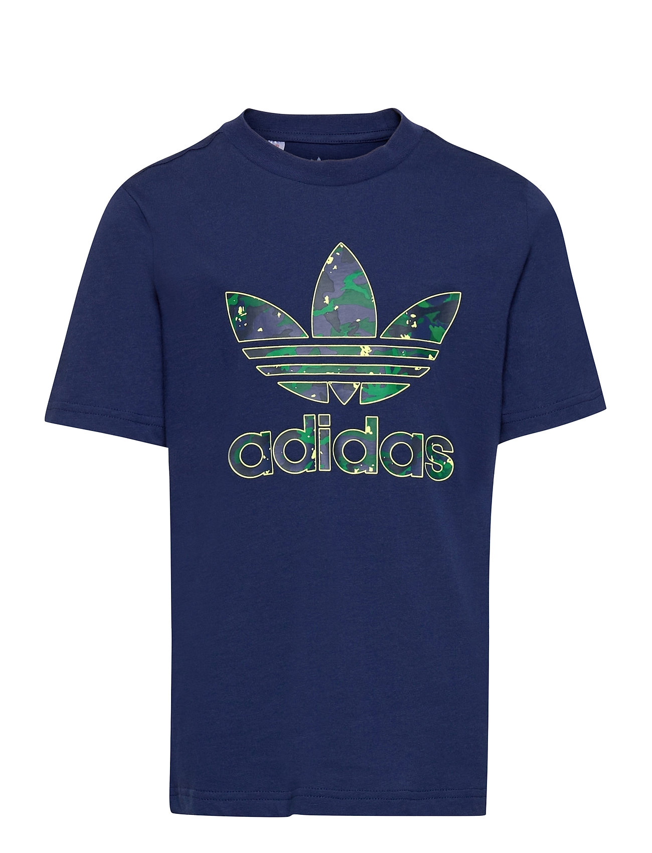 Allover Print Camo Graphic Tee T-shirts Short-sleeved Sininen Adidas Originals, adidas Originals
