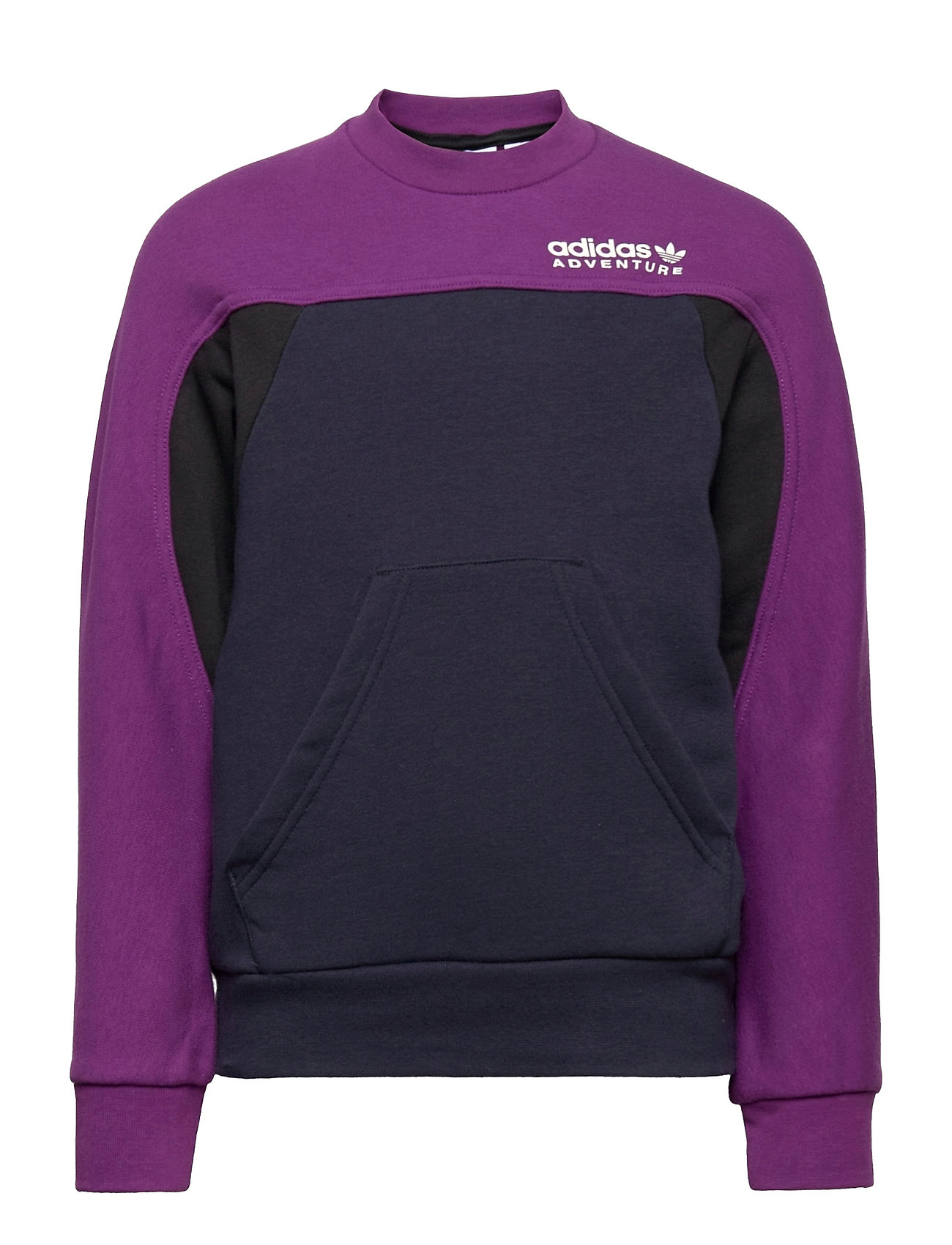 Adventure Crew Sweatshirt Svetari Collegepaita Liila Adidas Originals, adidas Originals