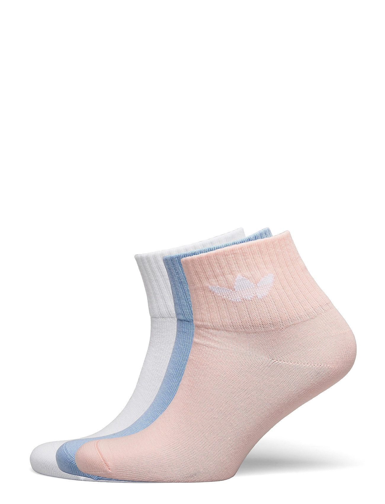 Mid-Ankle Socks 3 Pairs Socks & Tights Socks Monivärinen/Kuvioitu Adidas Originals, adidas Originals