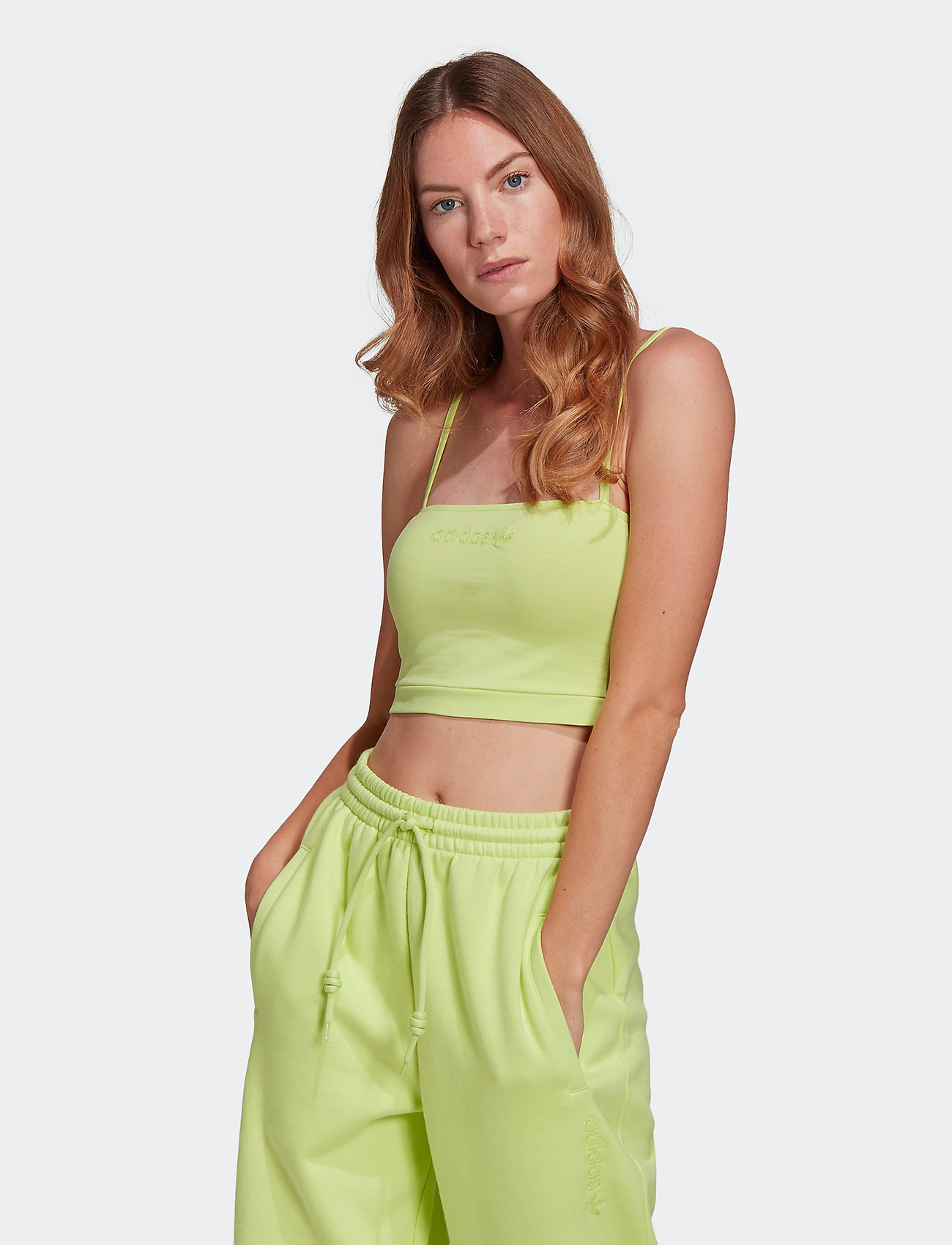 adidas spaghetti top