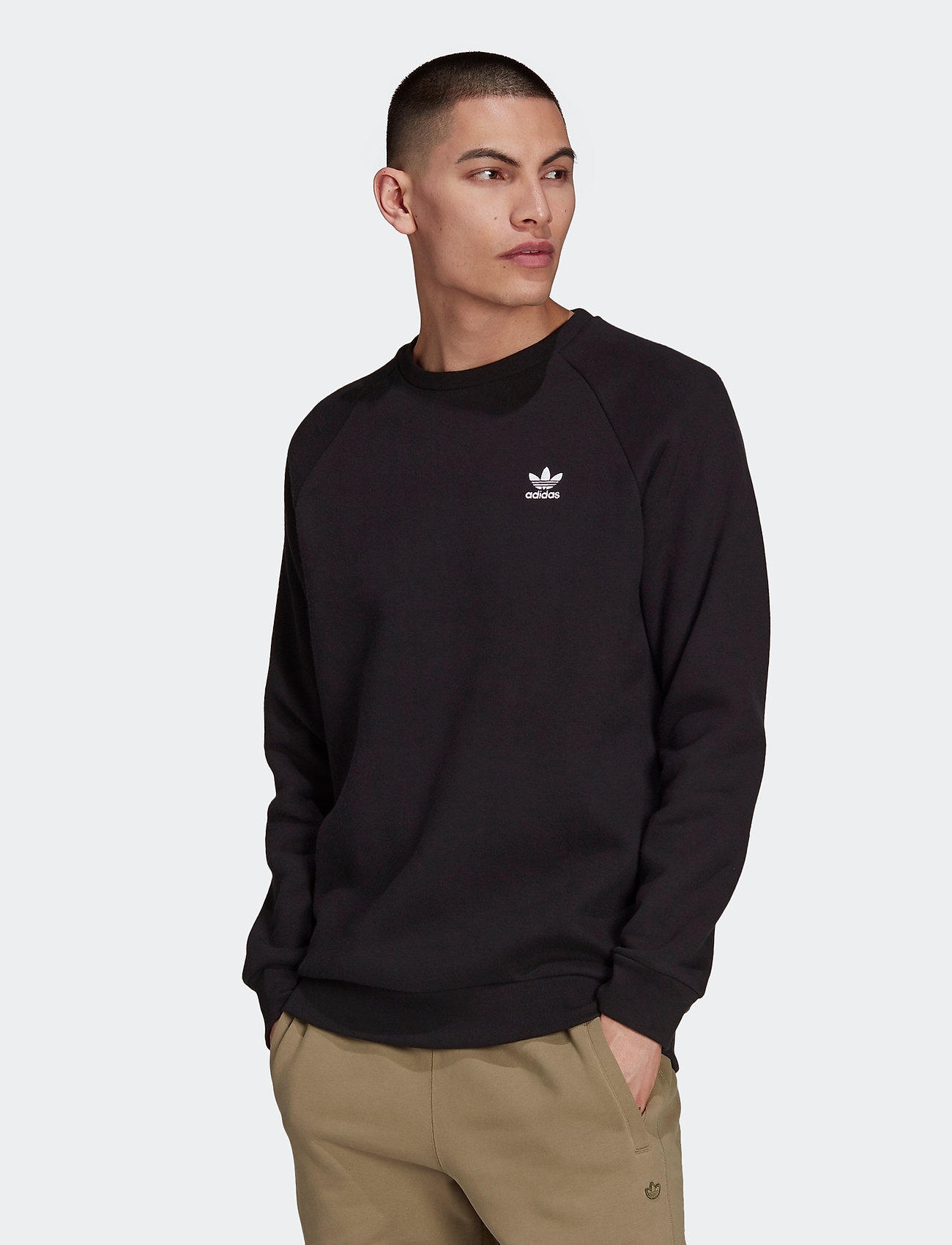 adidas Originals Adicolor Essentials Trefoil Crewneck Sweatshirt ...