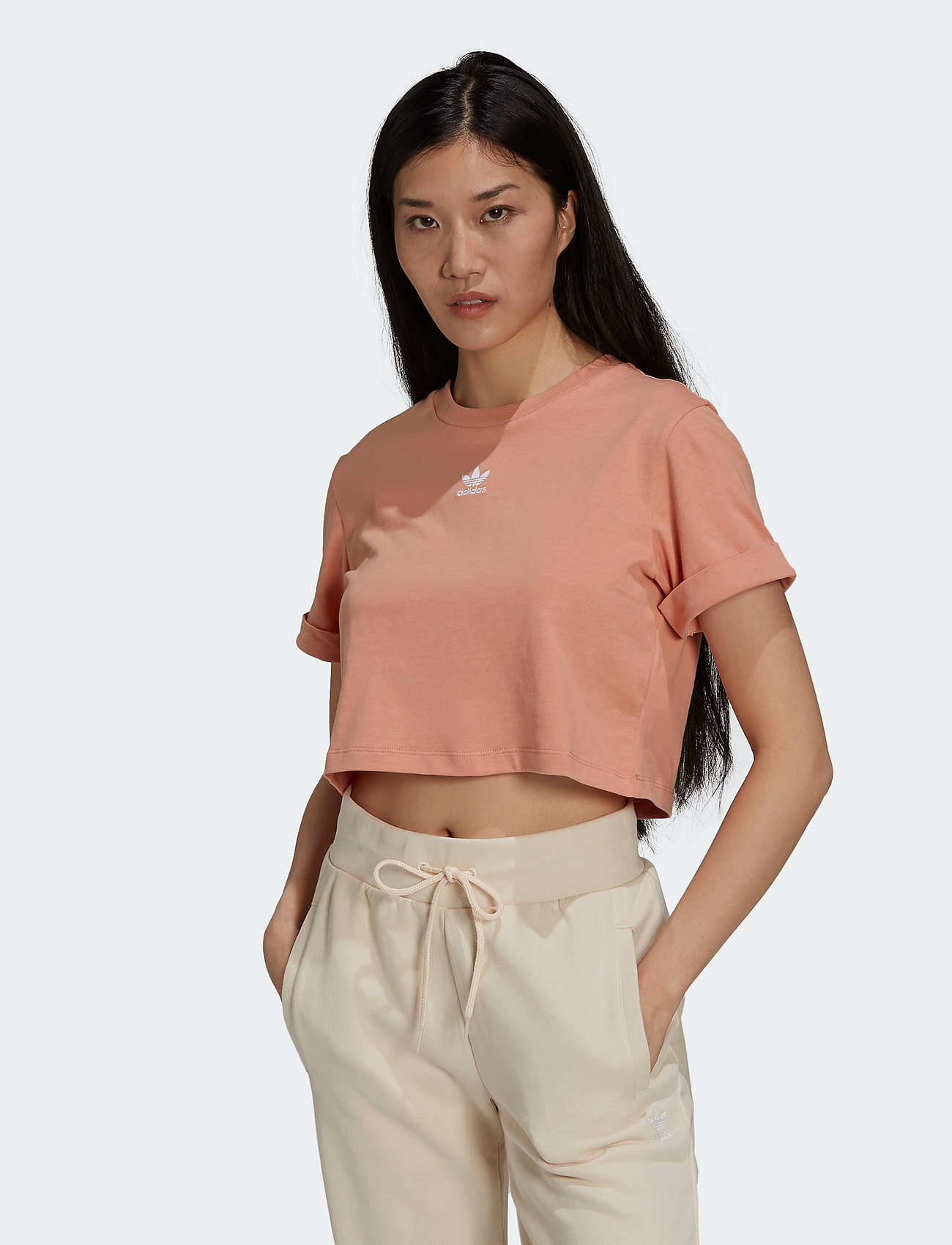 adidas originals cropped tee