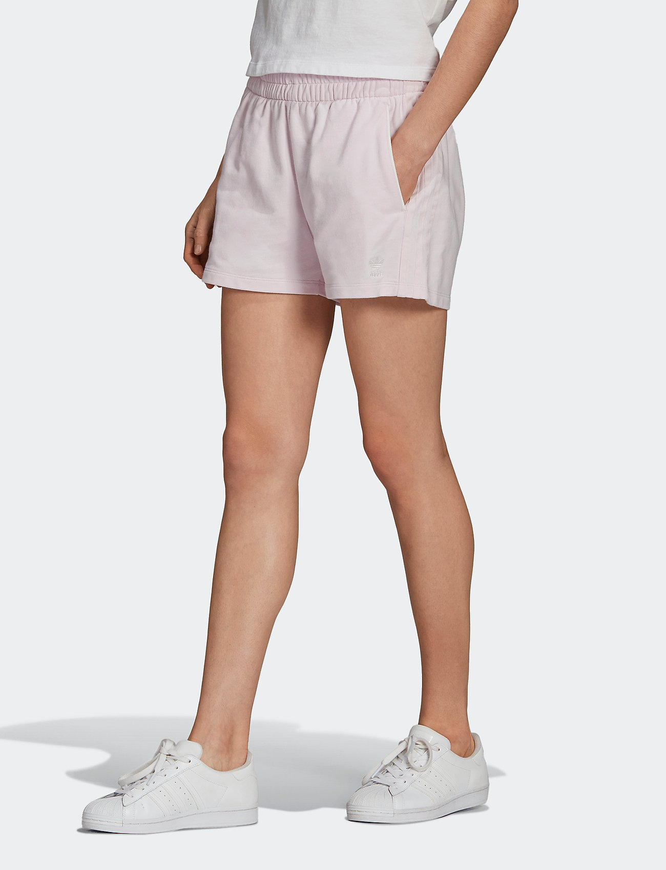 adidas original 3 stripe shorts womens