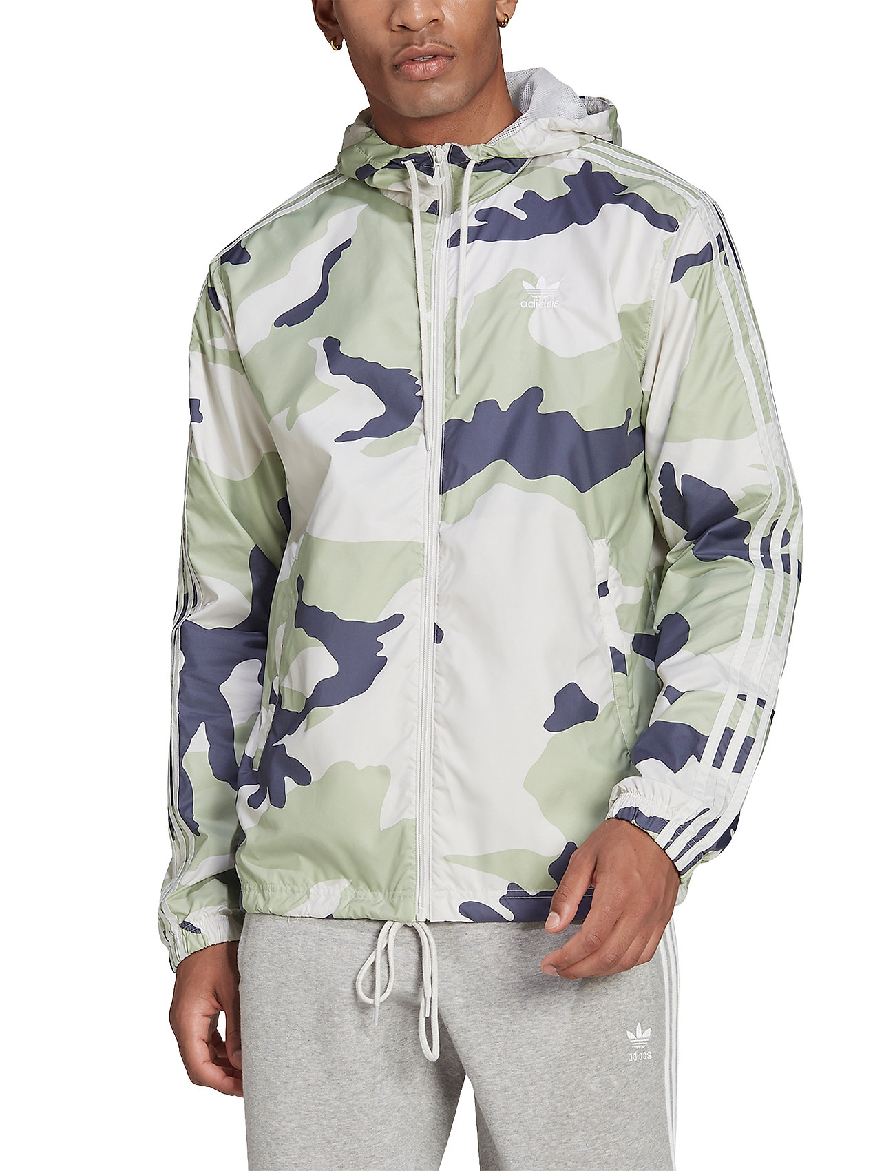 adidas camouflage windbreakers