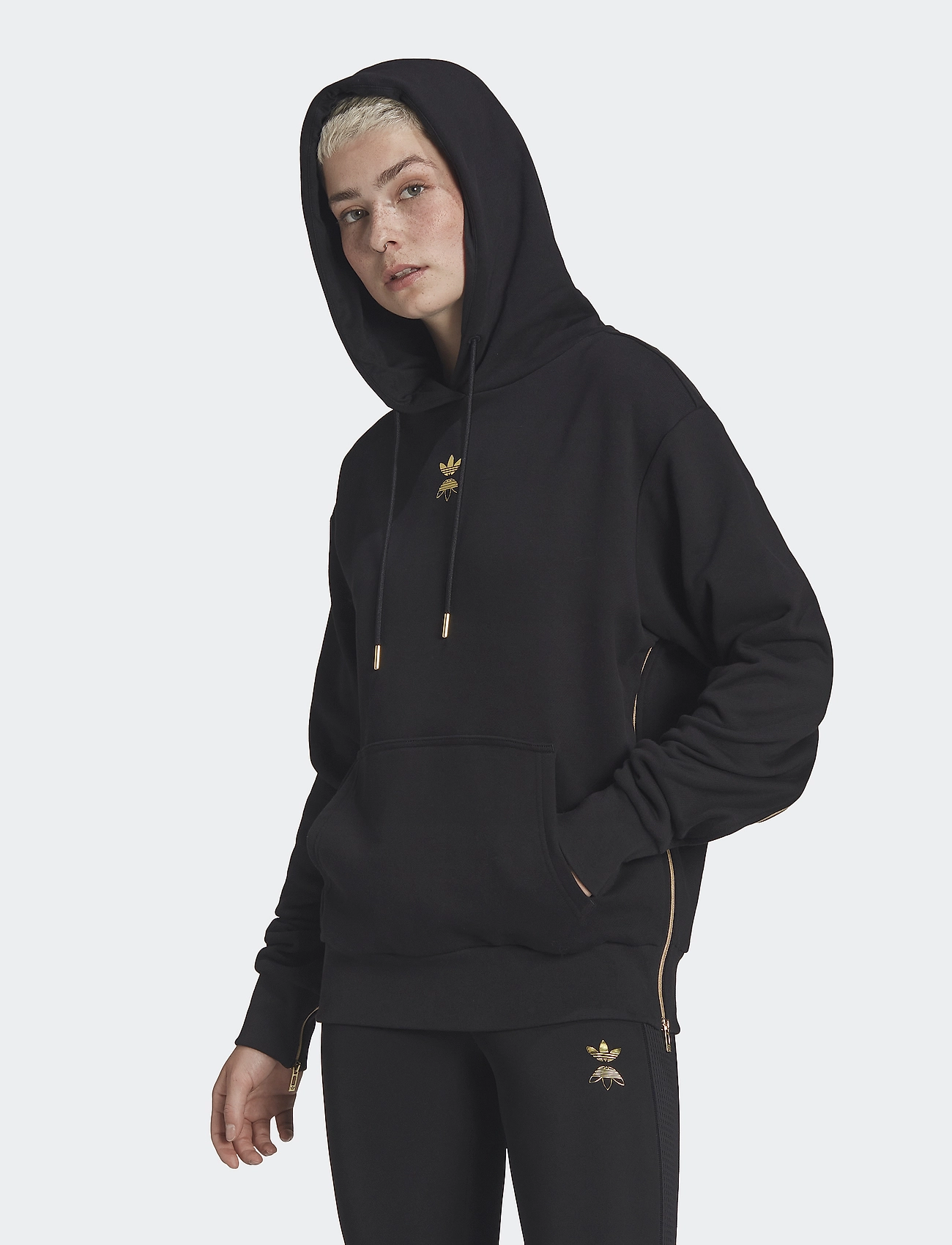 adidas mens hoodie black