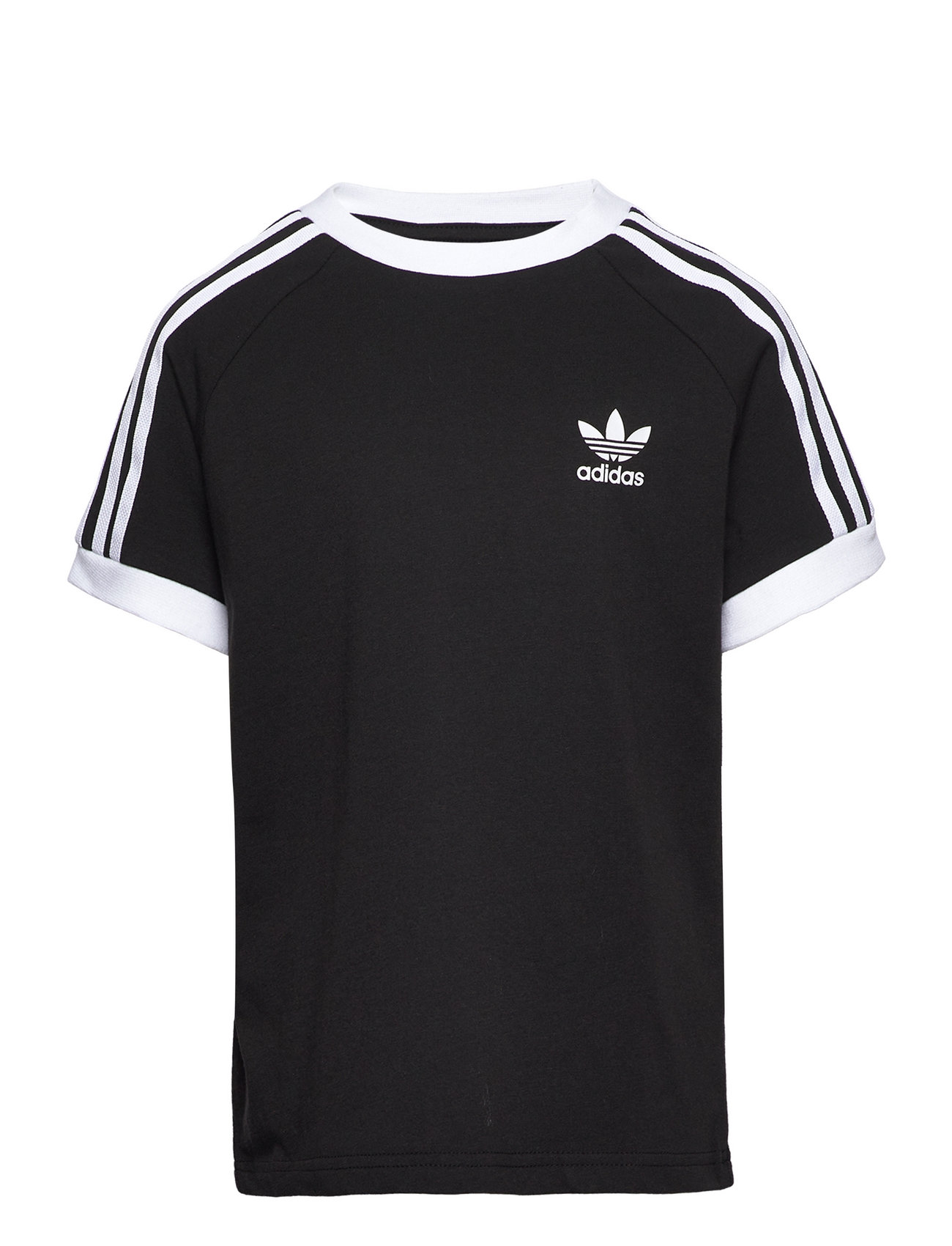 3Stripes Tee Sport T-shirts Sports Tops Black Adidas Originals