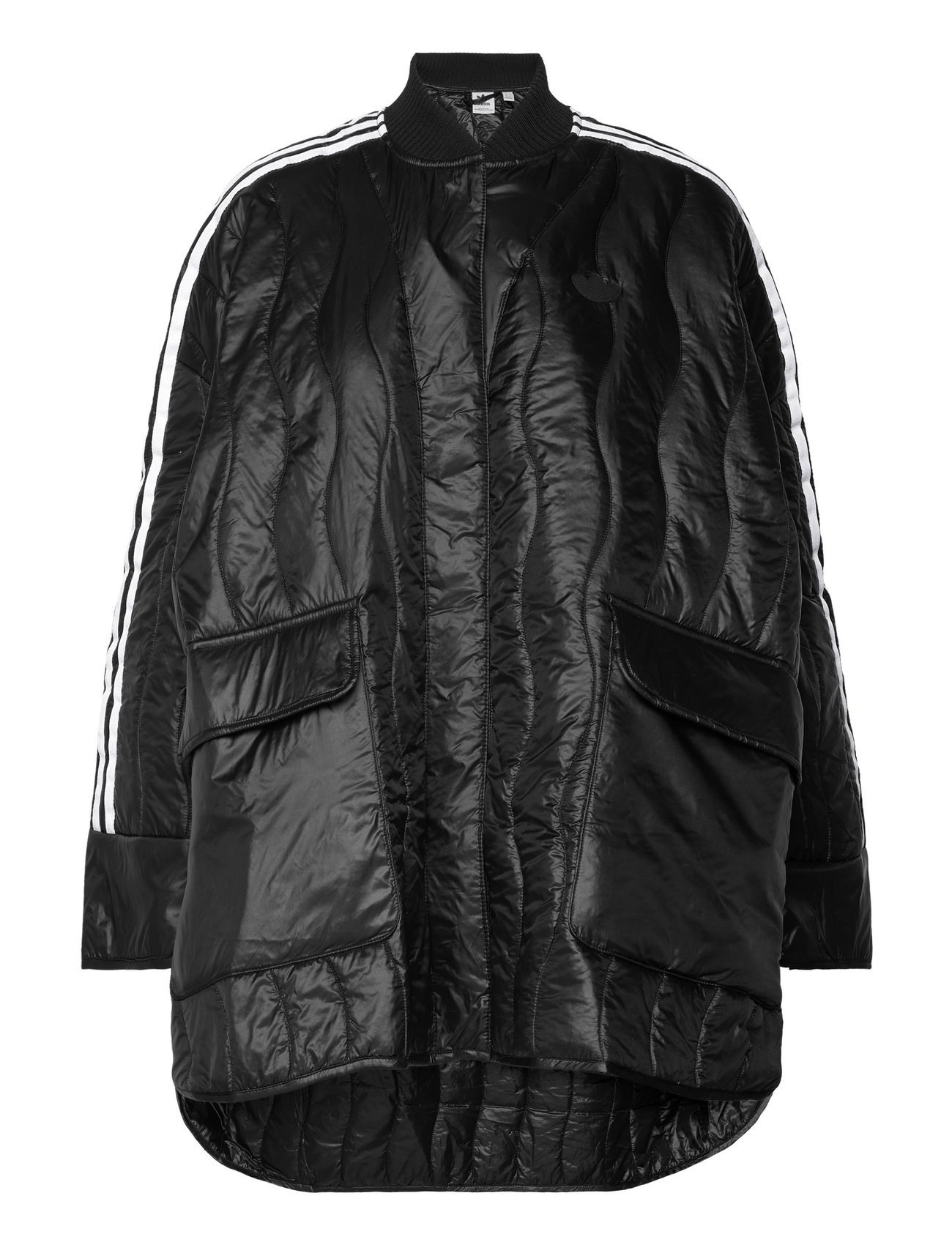 Quilted Jkt Black Adidas Originals