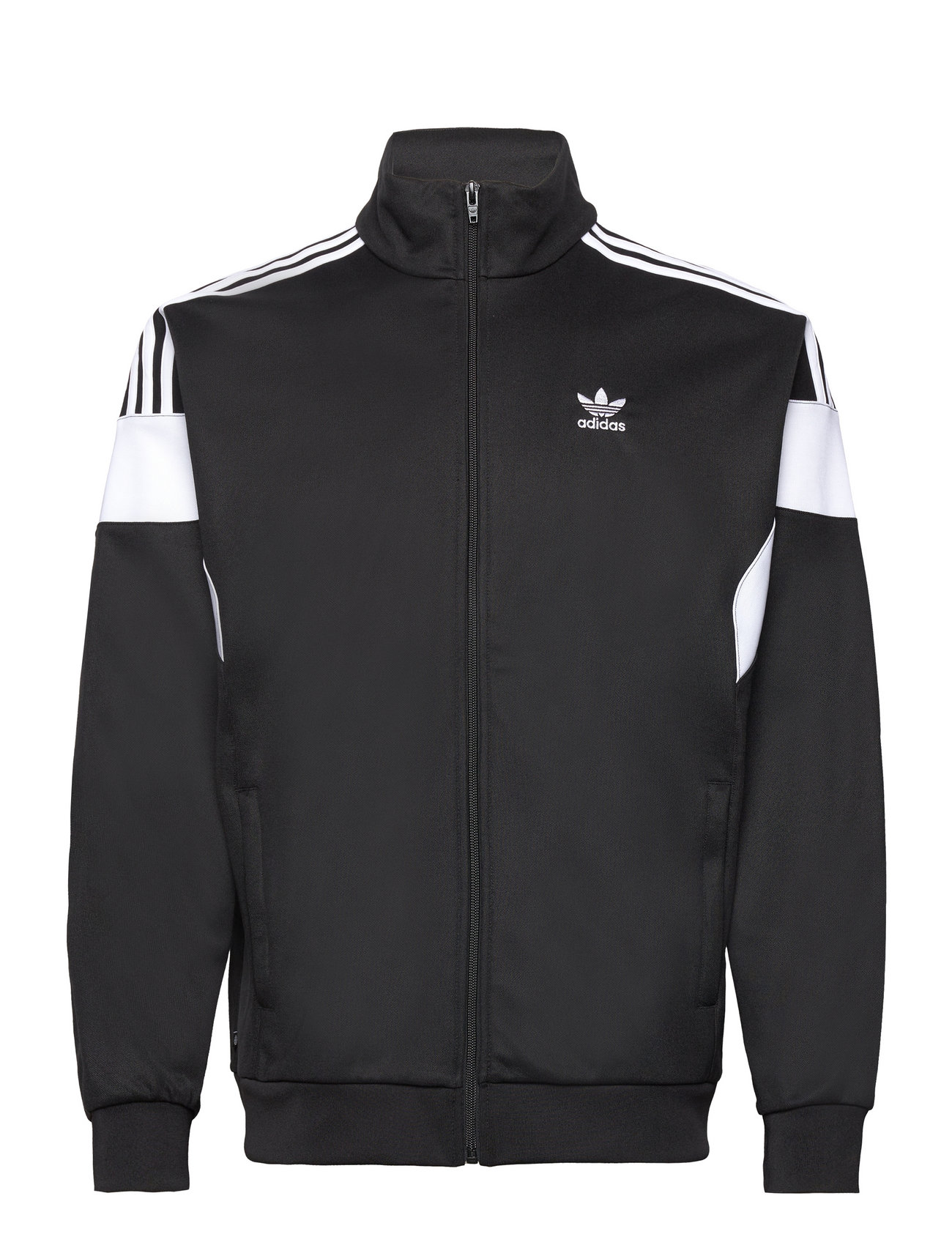Adicolor Classics Cut Line Track Top Sport Sweatshirts & Hoodies Sweatshirts Black Adidas Originals