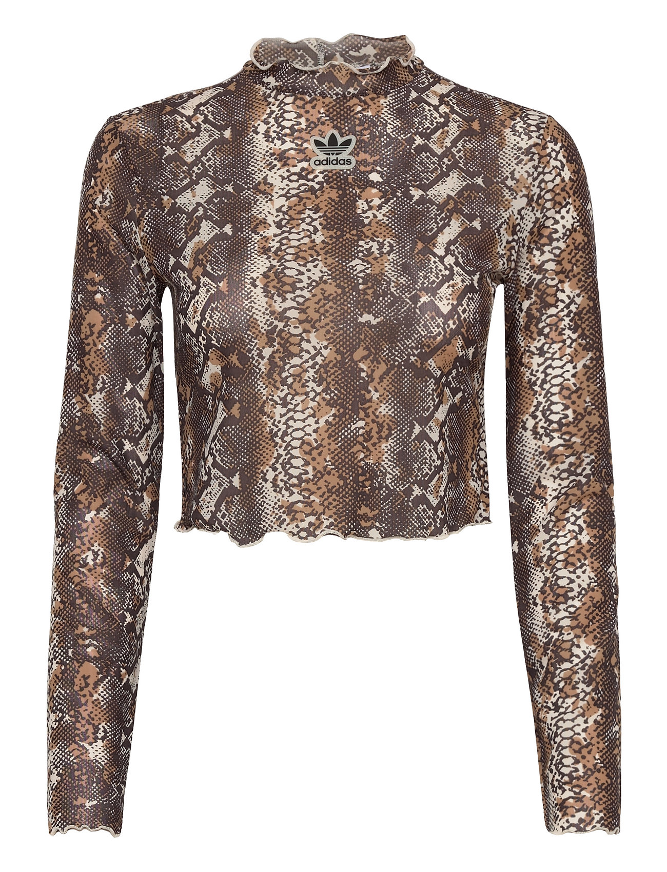 Snake Mesh Top Brown Adidas Originals