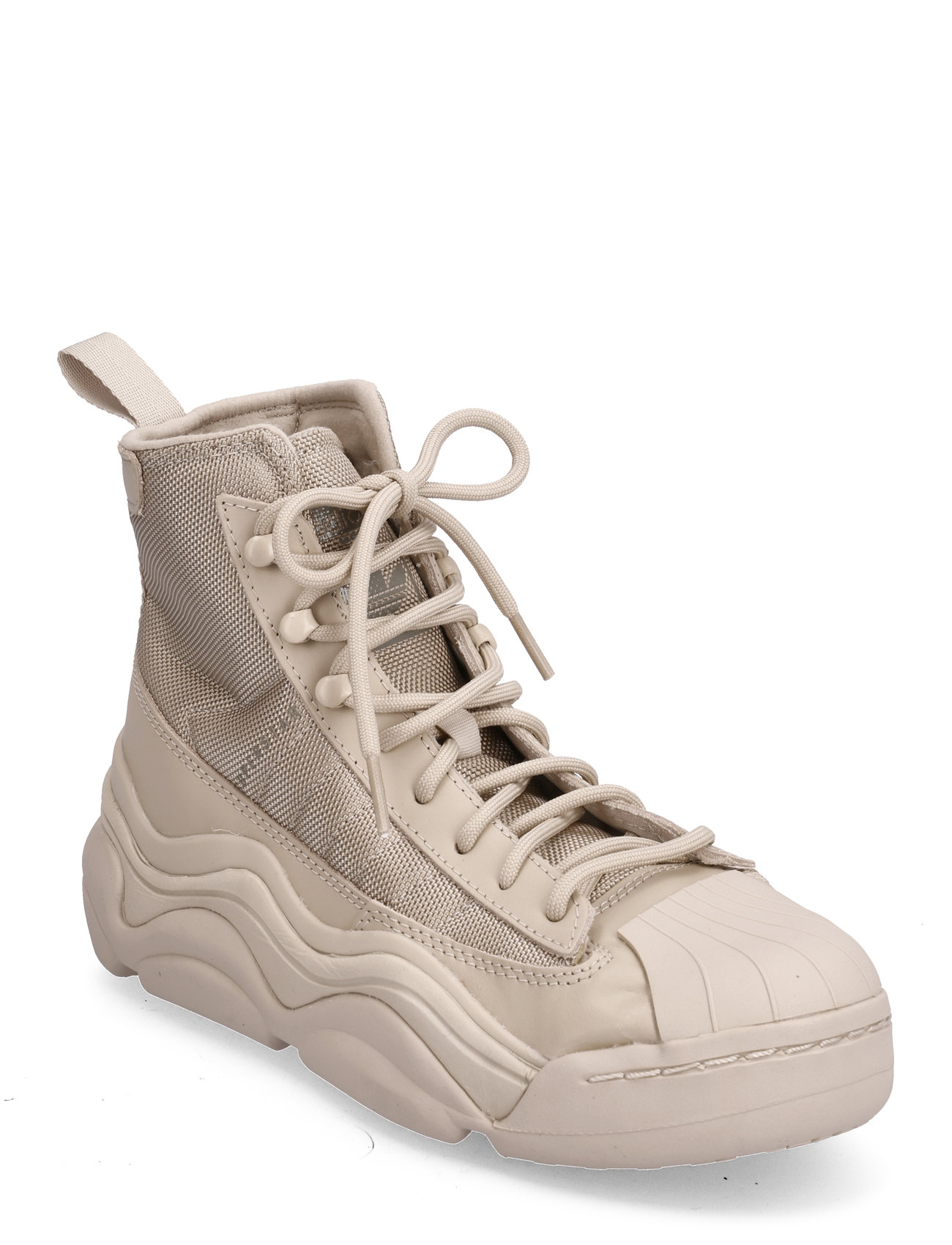 "adidas Originals" "Superstar Millencon Boot Shoes Sport Sneakers High-top Beige Adidas