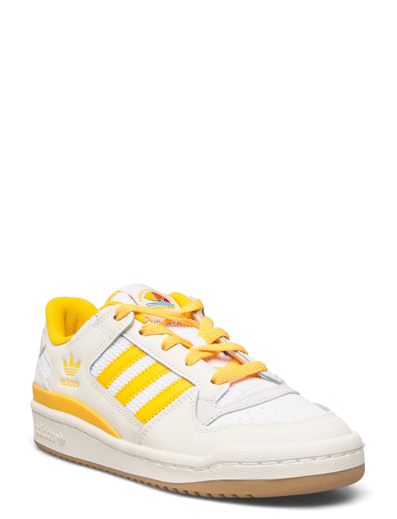 "adidas Originals" "Forum Low Cl W Sport Sneakers Low-top Yellow Adidas