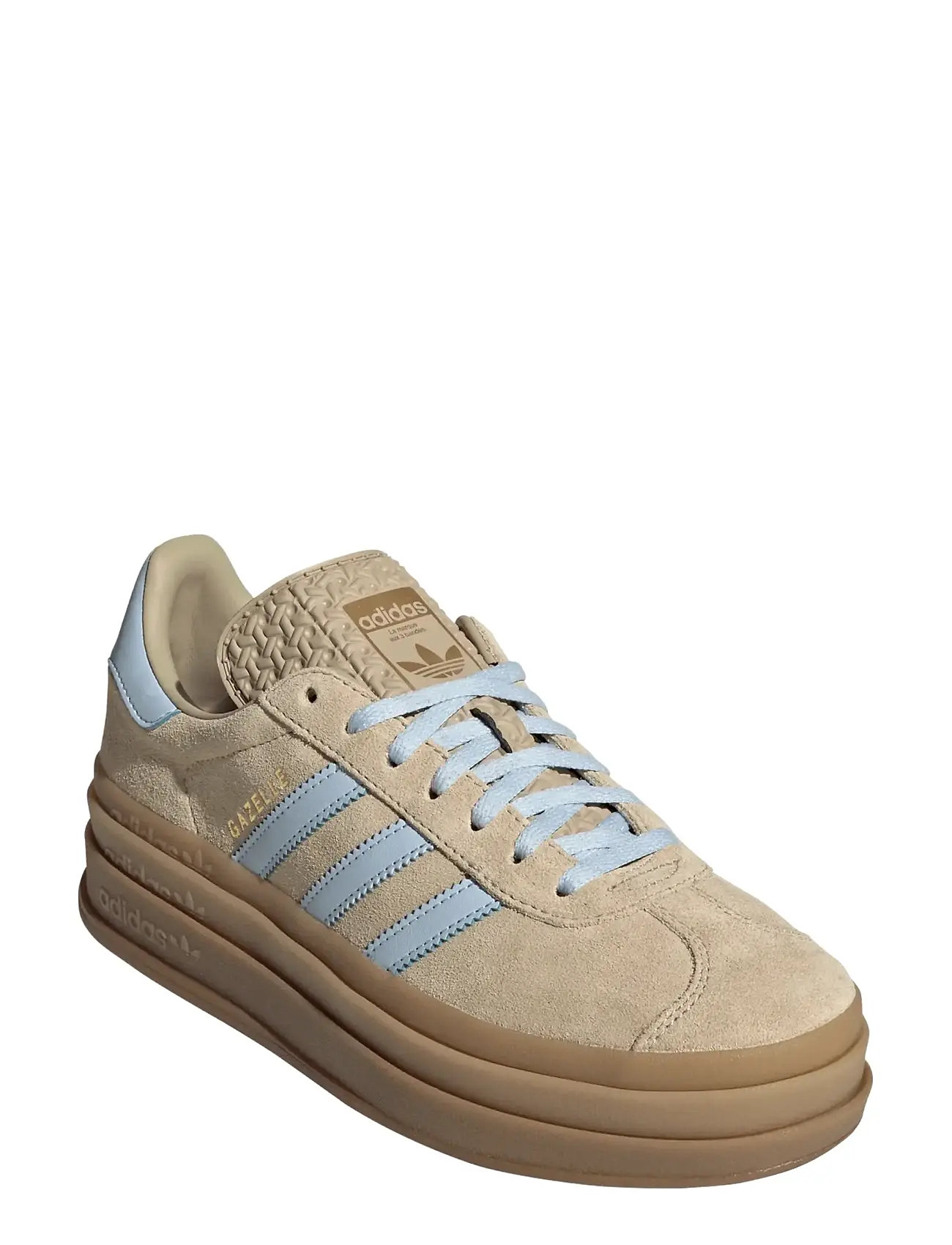 adidas Originals Gazelle Bold W, 36, Beige, Sneakers > Sneakers Med Lav Top, Dame