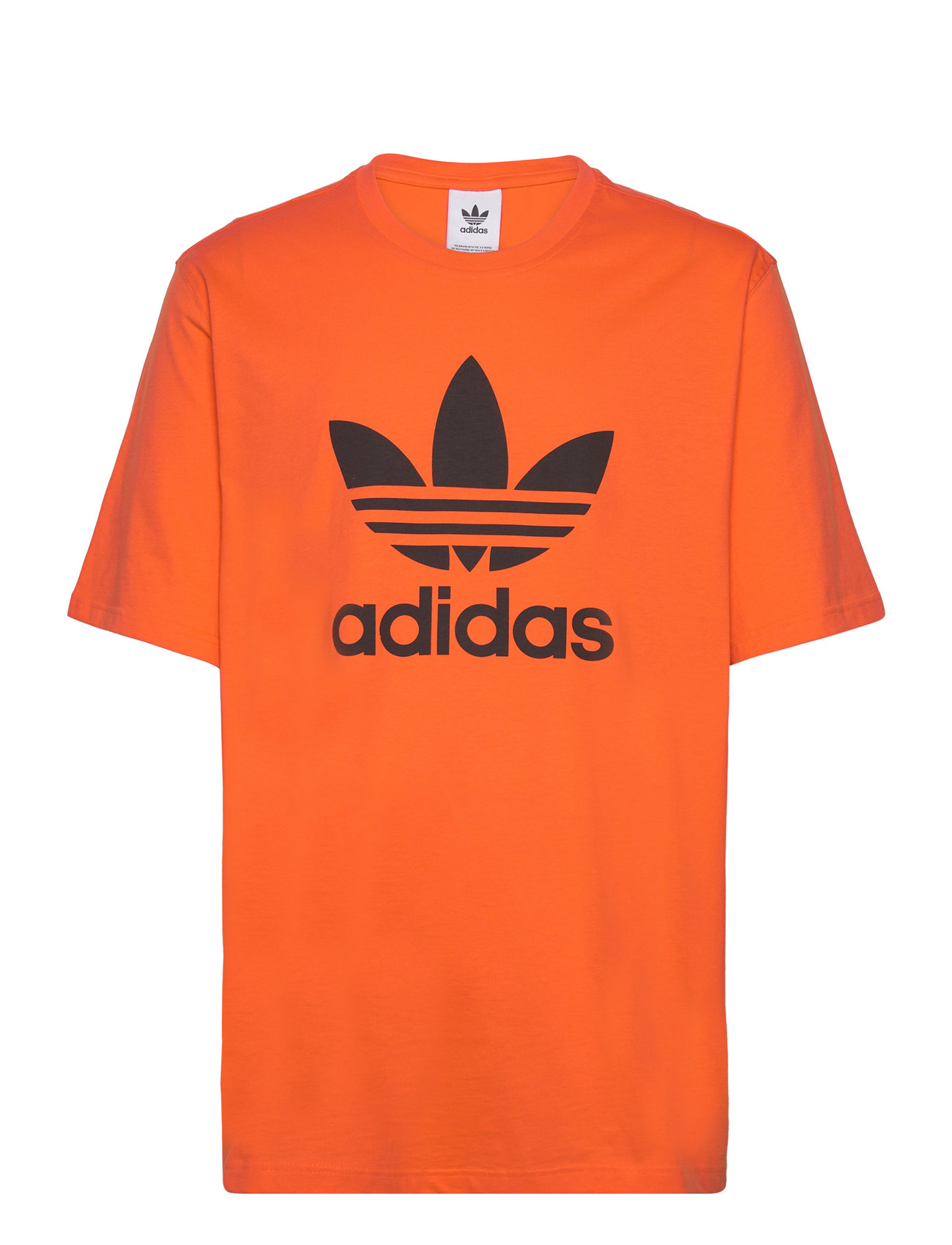 Trefoil T-Shirt Sport T-Kortærmet Skjorte Orange Adidas Originals