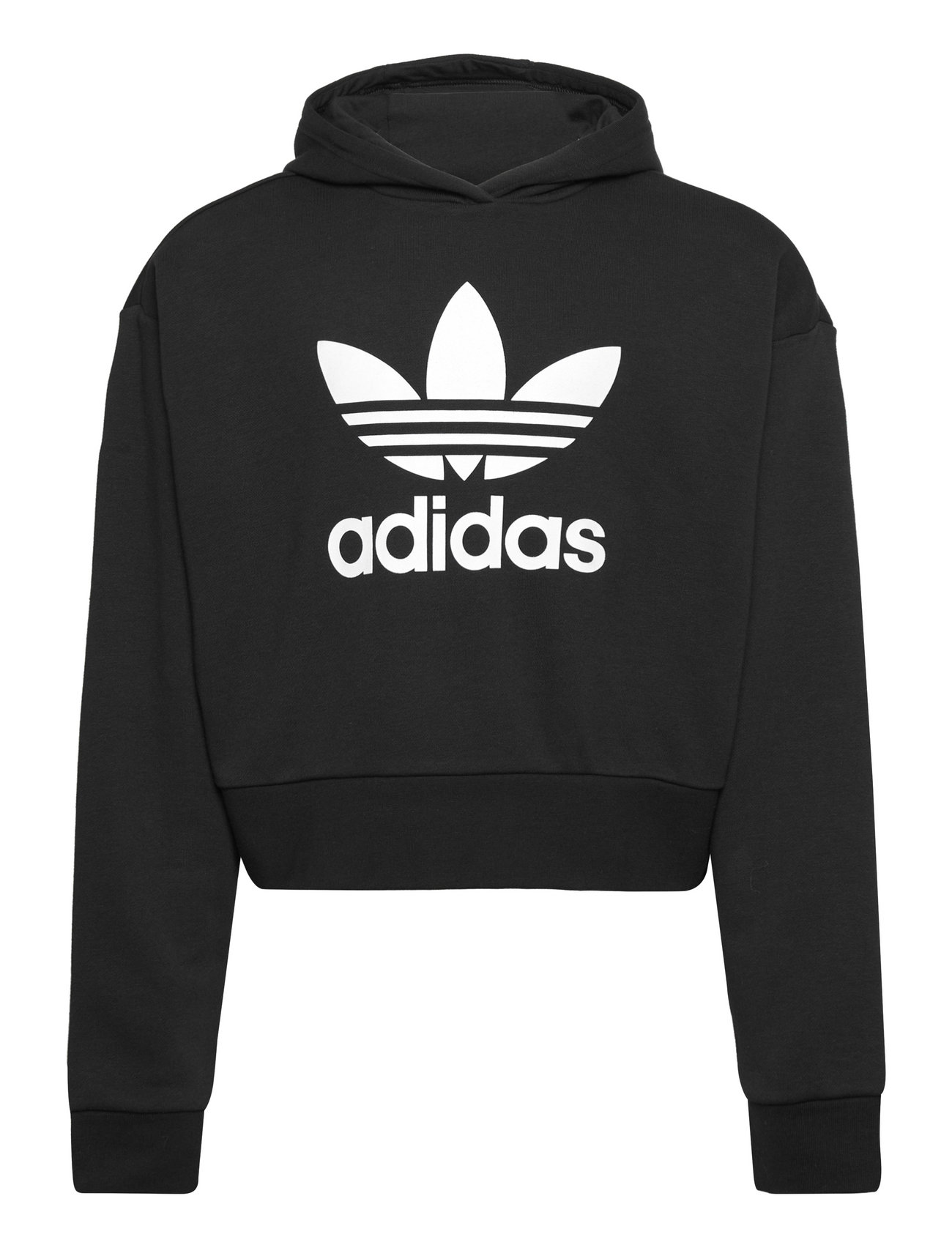 Cropped Hoodie Sport Sweat-shirts & Hoodies Hoodies Black Adidas Originals