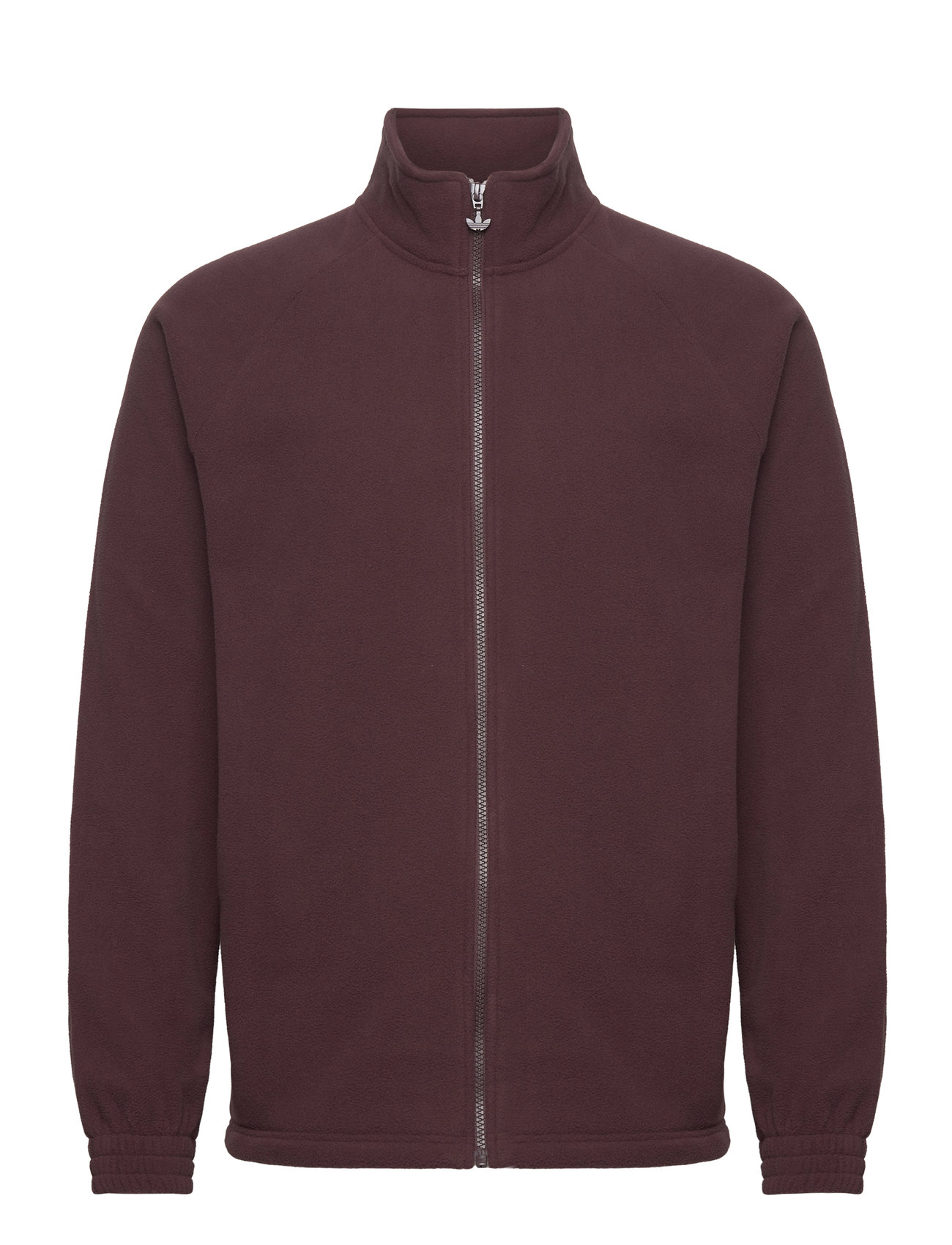 Adicolor Classics Trefoil Teddy Fleece Jacket Sport Sweat-shirts & Hoodies Fleeces & Midlayers Burgundy Adidas Originals