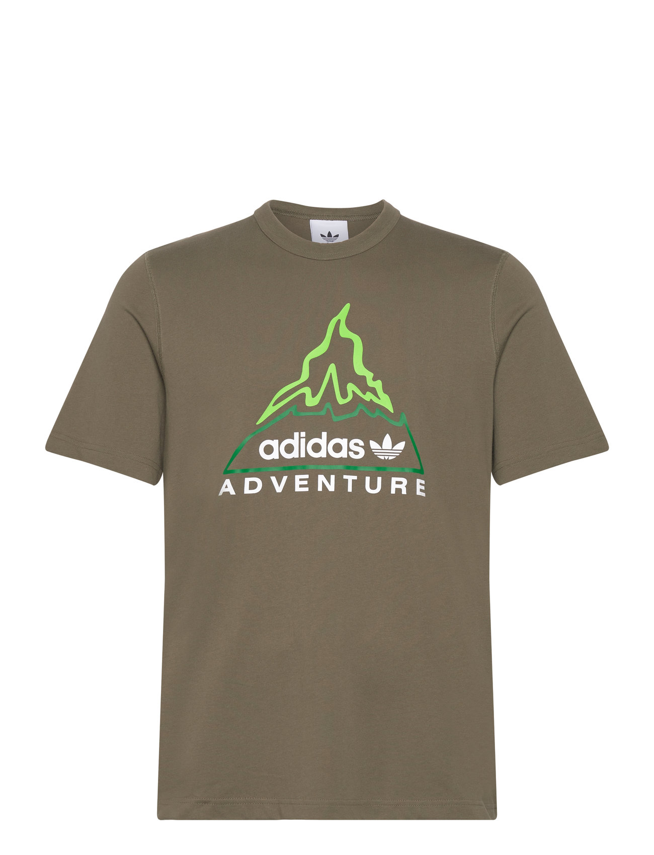 Adidas Adventure Graphic T-Shirt Sport T-Kortærmet Skjorte Green Adidas Originals