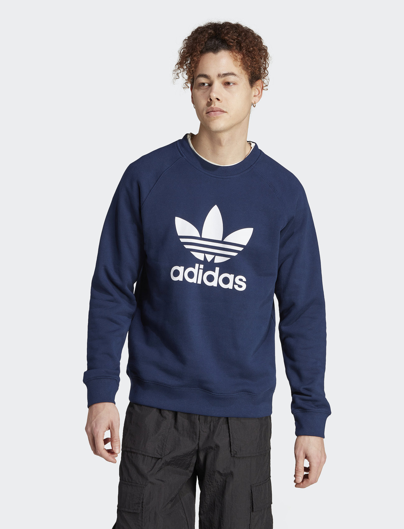 Fortløbende I mængde skive adidas Originals Adicolor Classics Trefoil Crewneck Sweatshirt -  Sweatshirts | Boozt.com