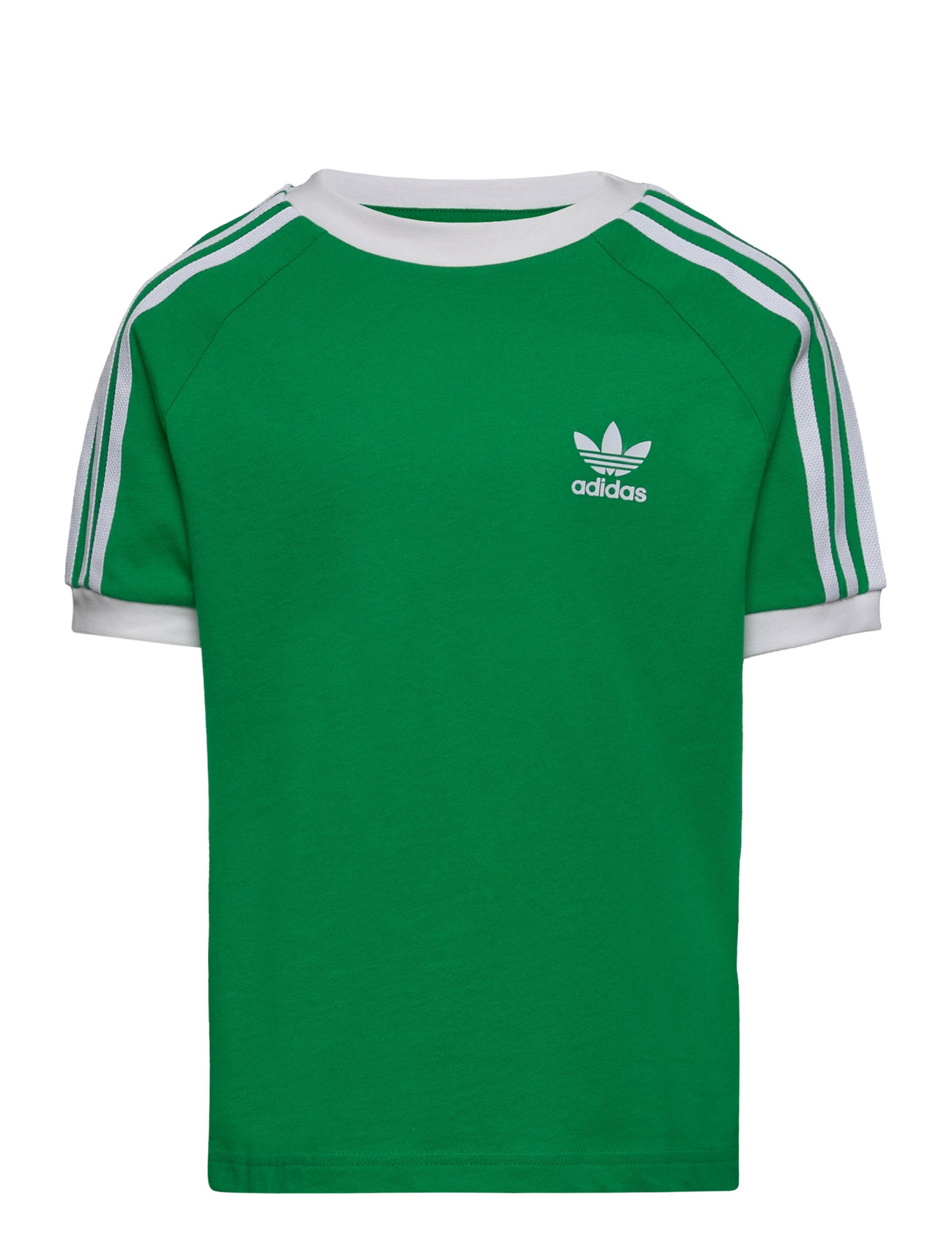 3Stripes Tee Sport T-Kortærmet Skjorte Green Adidas Originals