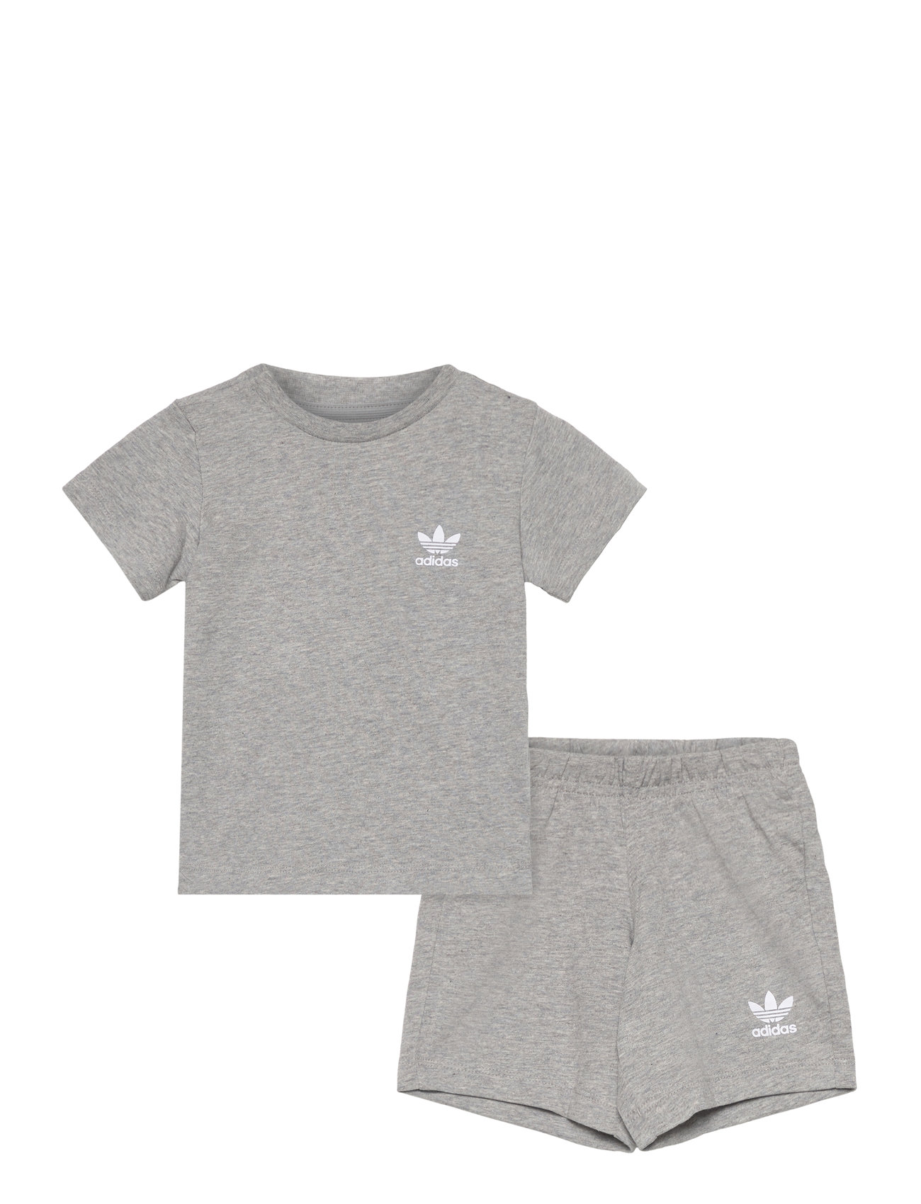 Short Tee Set Sport Sets With Short-sleeved T-shirt Grey Adidas Originals