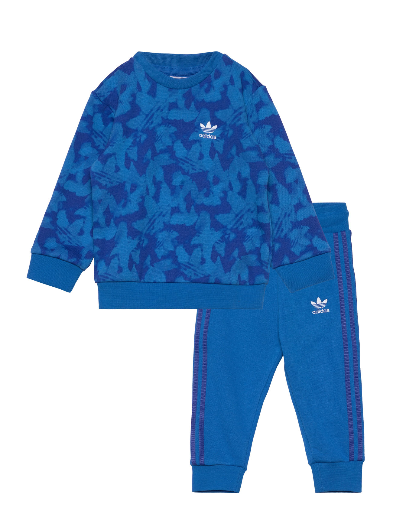 Crew Set Sport Sweatsuits Blue Adidas Originals