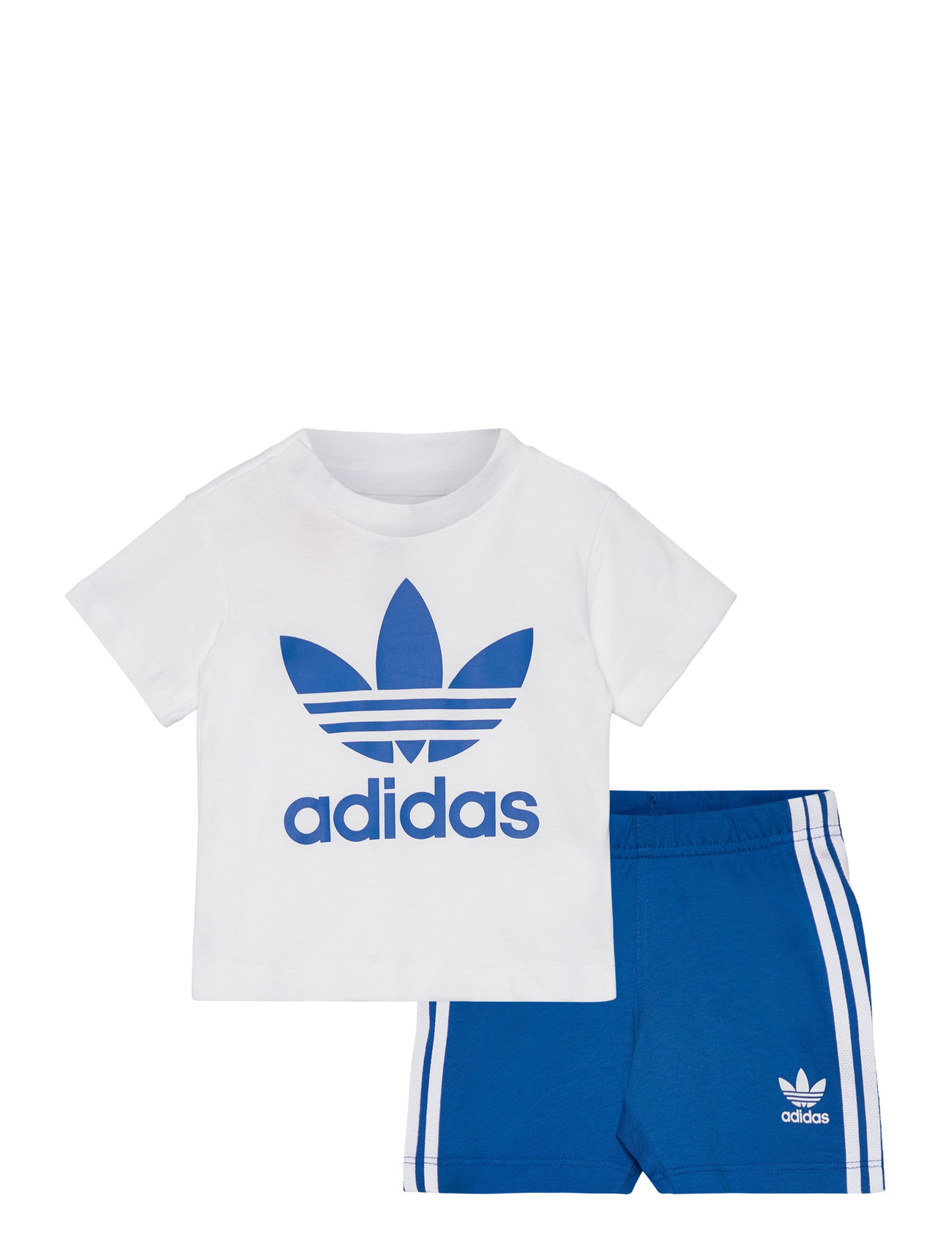 Short Tee Set Sport Sets With Short-sleeved T-shirt Blue Adidas Originals