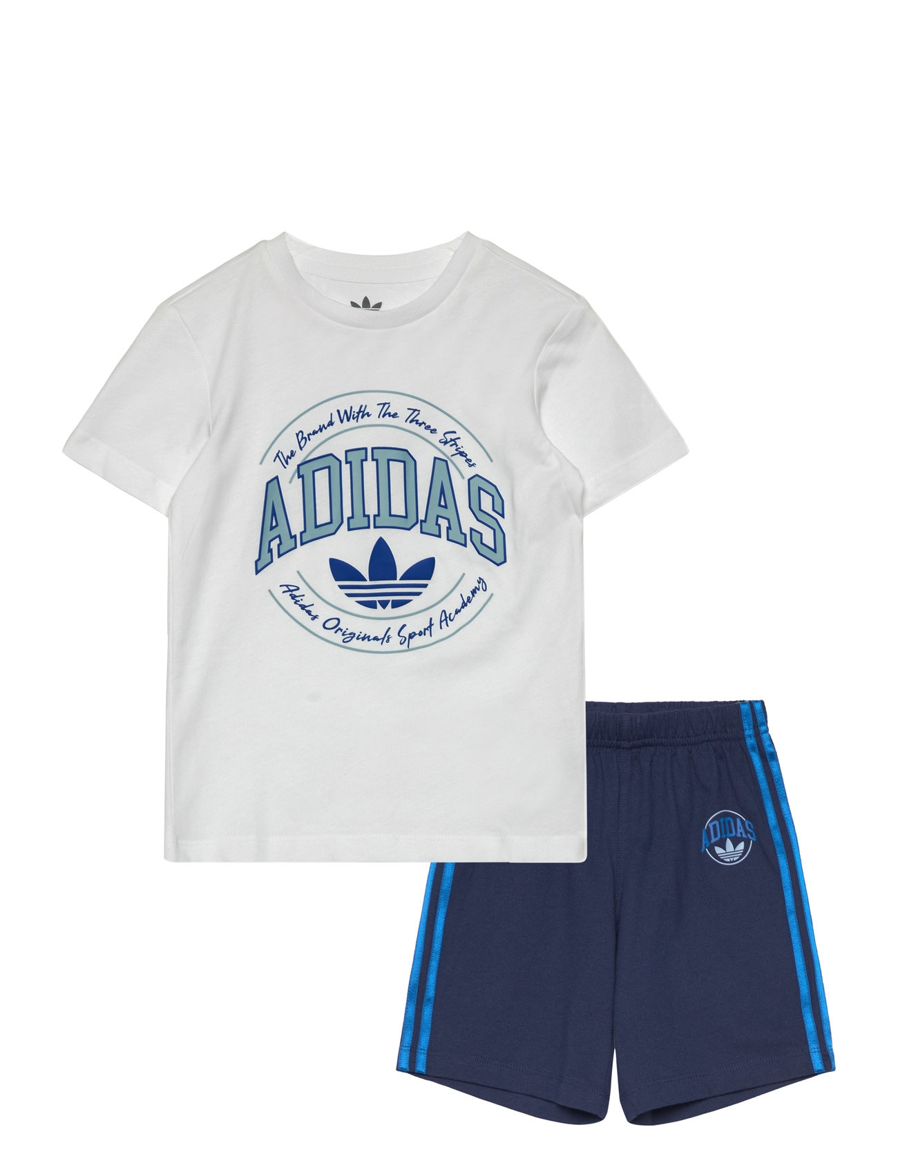 Short Tee Set Sport Sets With Short-sleeved T-shirt White Adidas Originals