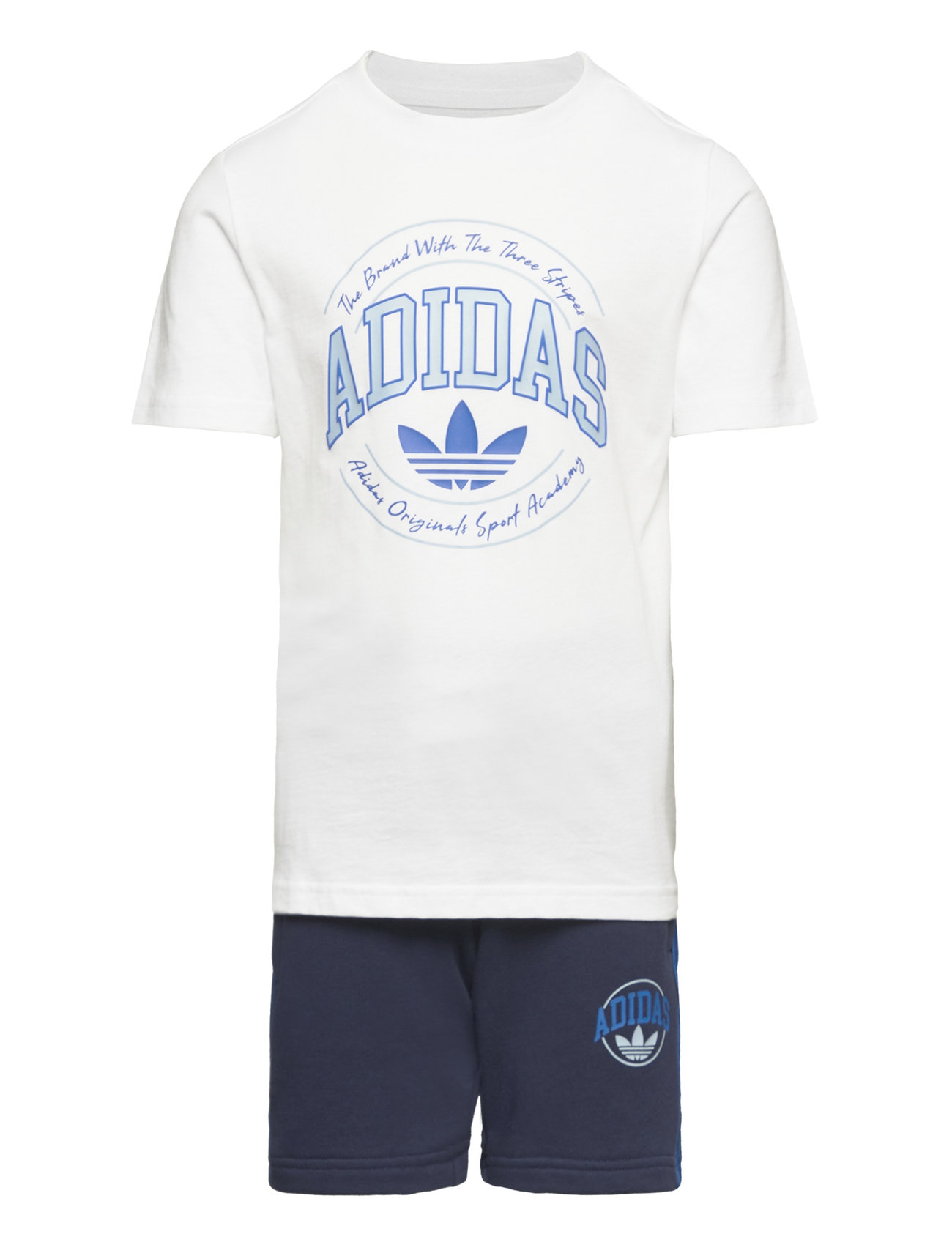 Short Tee Set Sport Sets With Short-sleeved T-shirt Blue Adidas Originals