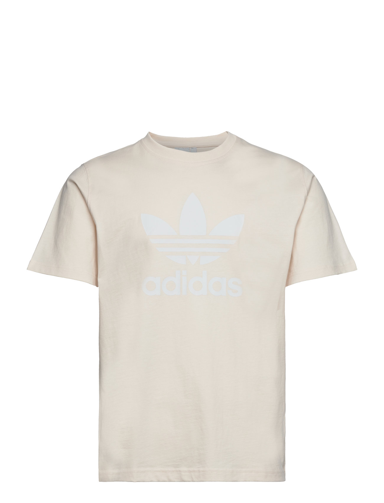 Trefoil T-Shirt Sport T-Kortærmet Skjorte Beige Adidas Originals