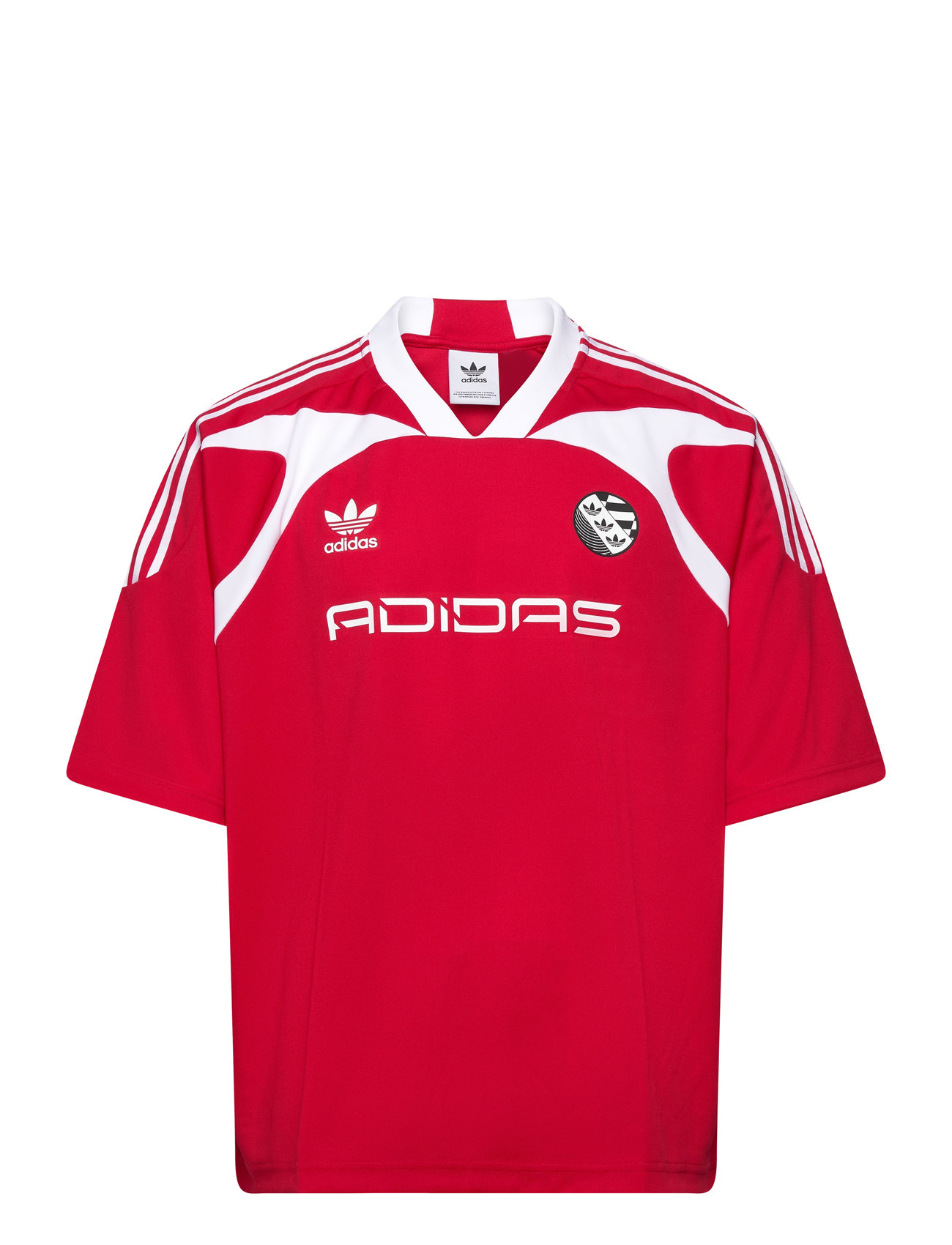 Jersey Ss Sport T-Kortærmet Skjorte Red Adidas Originals