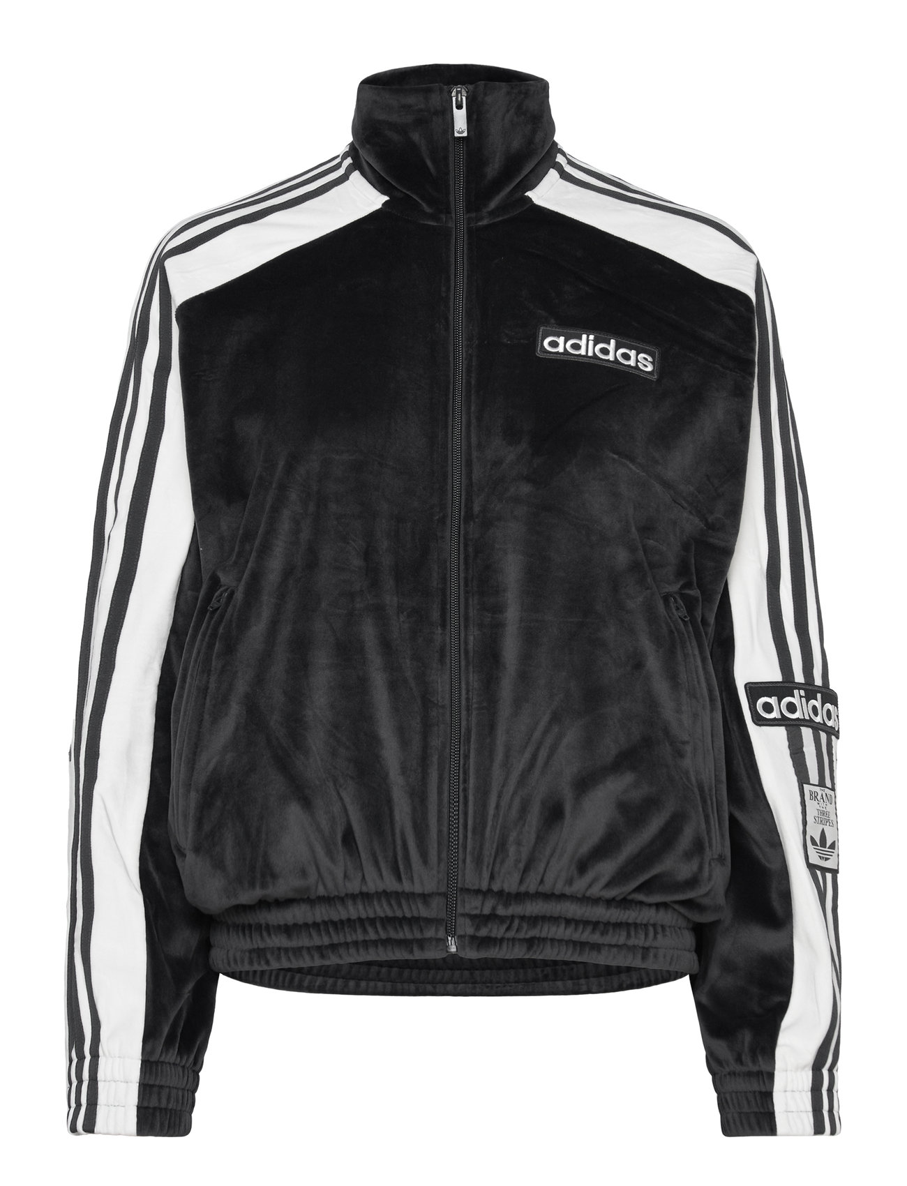 Adidas Originals Adibreak Velour Track Top Svart