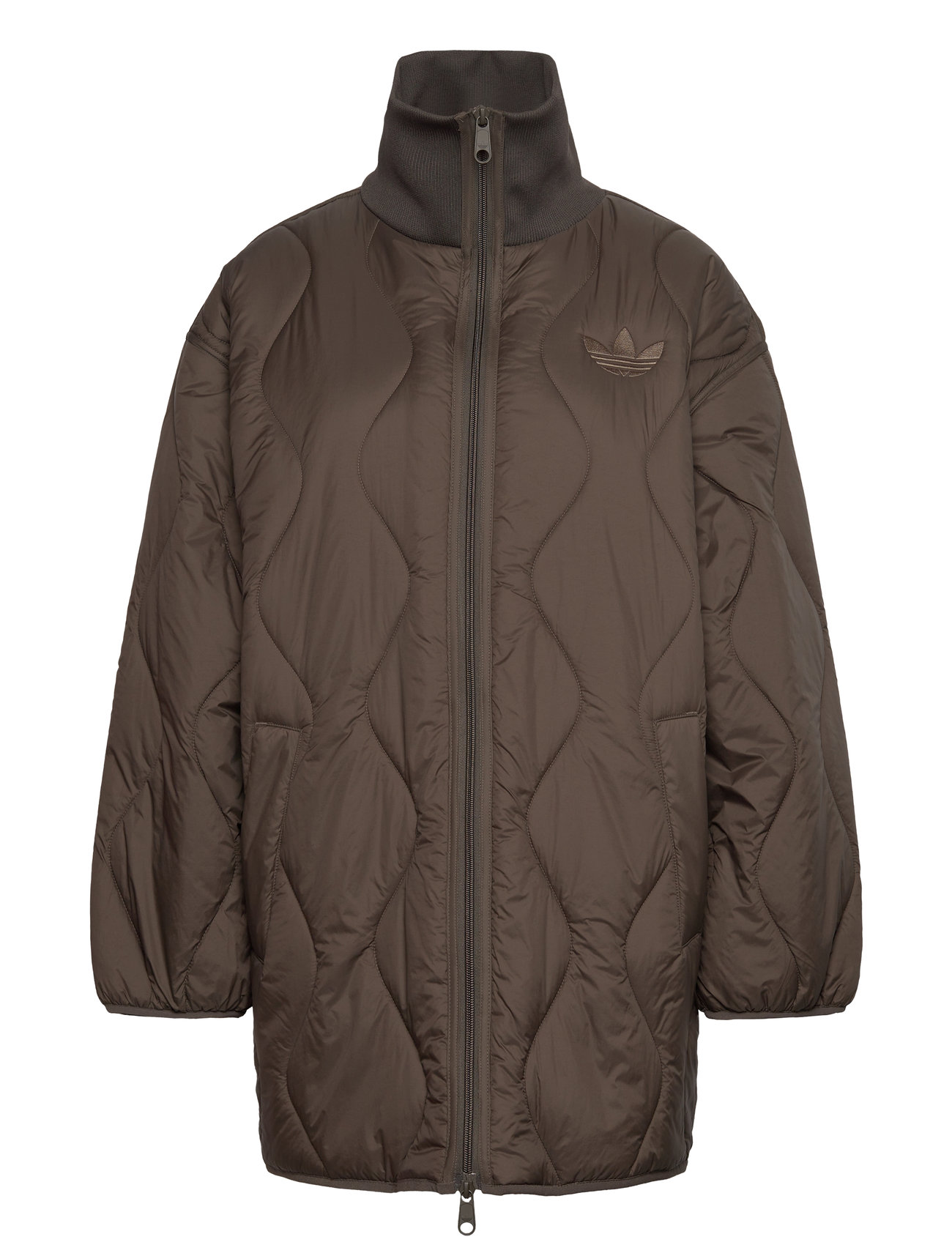 Adidas Originals Fashion Quilted Mid Jacket Brun