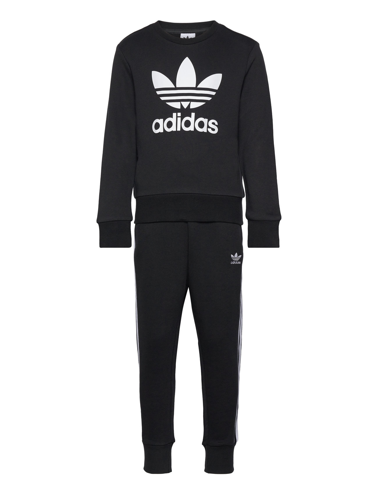 Adidas Originals Trefoil Crew Se Svart