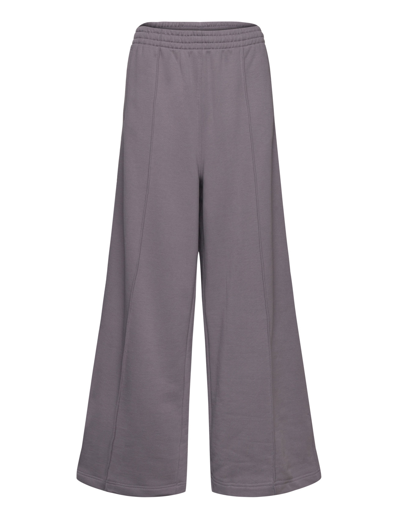 Adidas Originals Premium Essentials Pin Tuck Wide Leg Pants Grå