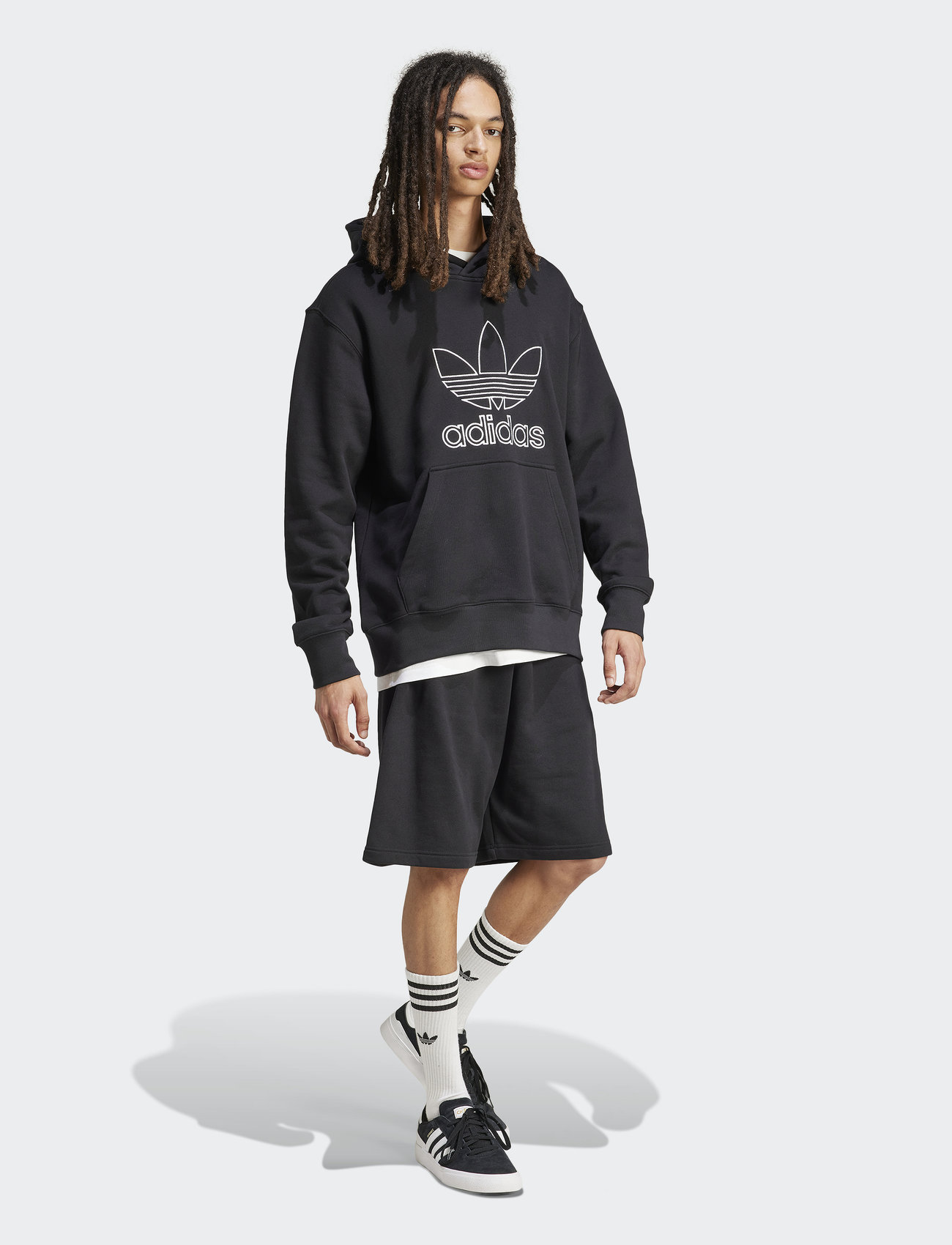 adidas Originals Tref Short, M, Black, Sport Shorts > Sport Casual Shorts, Herre