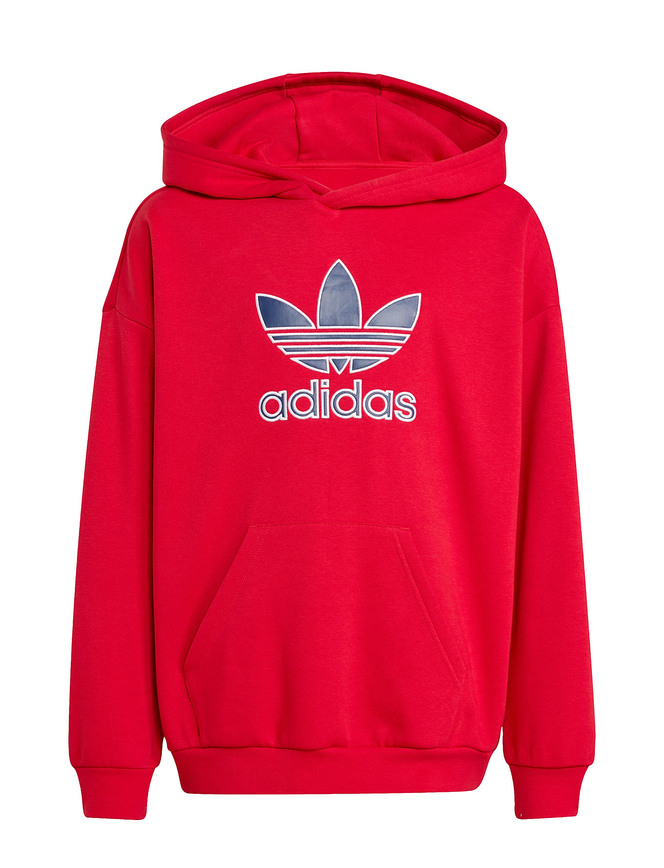 ADIDAS ORIGINALS Trefoil Hoodie Rot - 170 - Kinder