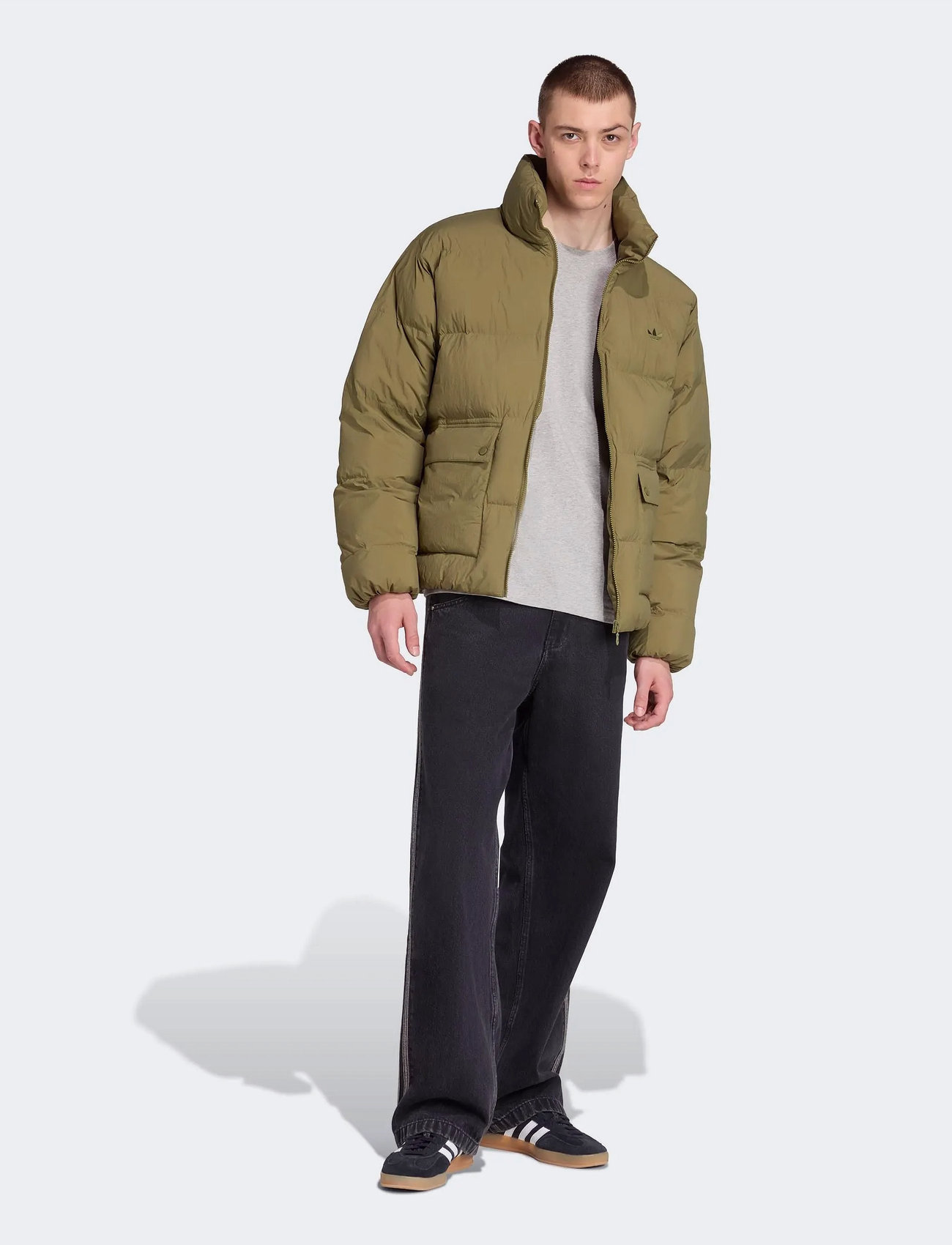 adidas Originals Synthdown Puffe, XL, Green, Sport Jackets > Sport Padded Jackets, Herre