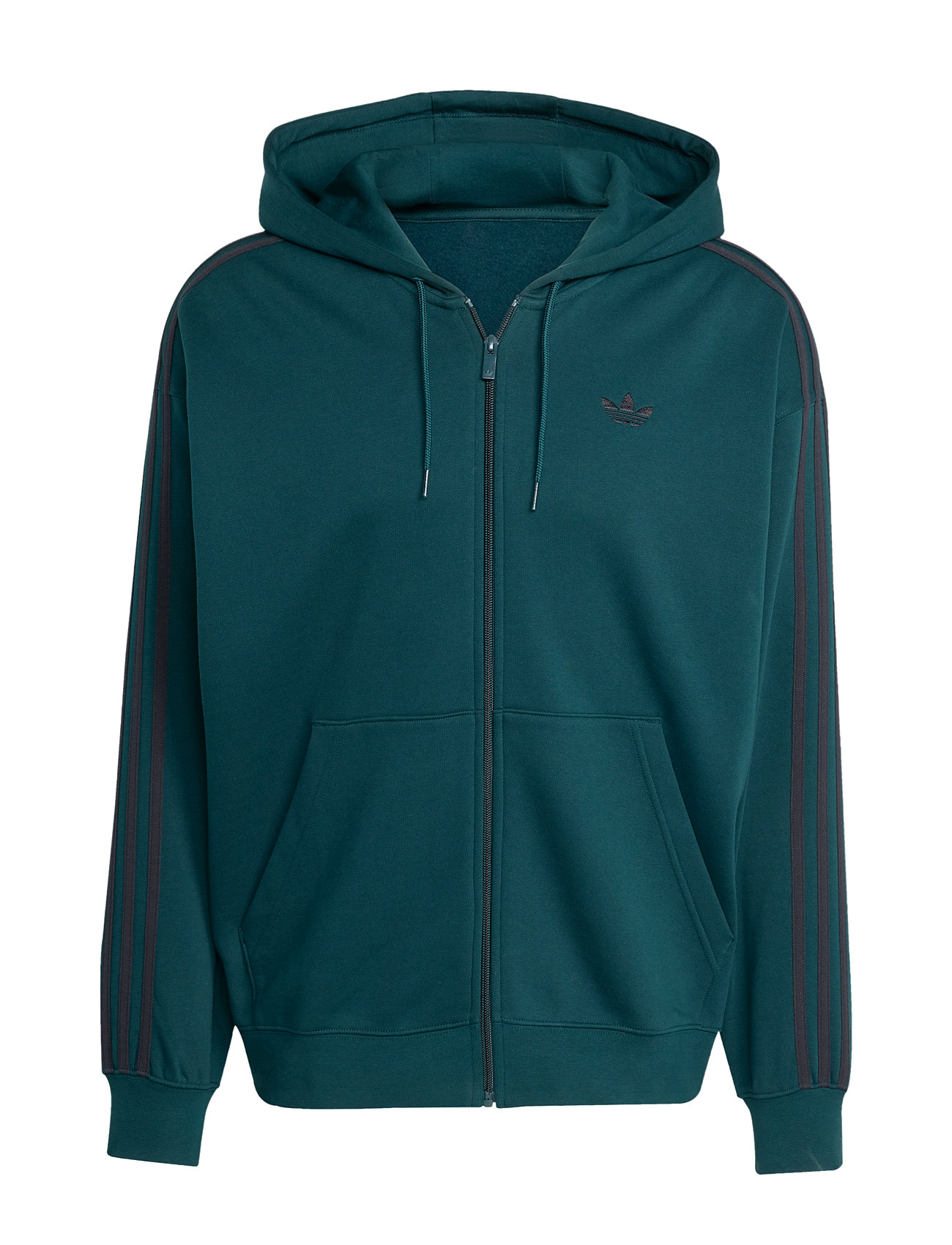 ADIDAS ORIGINALS Baggy Fz Hoodie Grün - XS - Herren