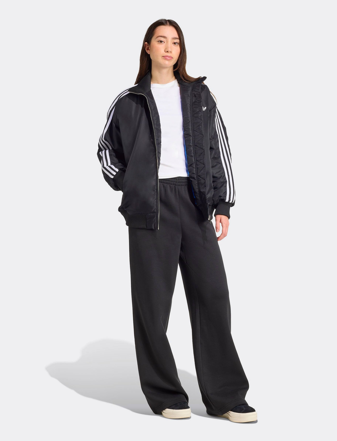 adidas Originals Firebird Jacket, M, Black, Sport Jackets > Sport Padded Jackets, Dame