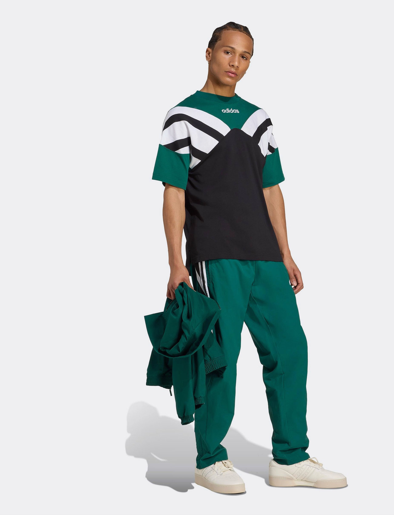 adidas Originals Track Pant, S, Green, Sport Pants > Sport Sweatpants, Herre