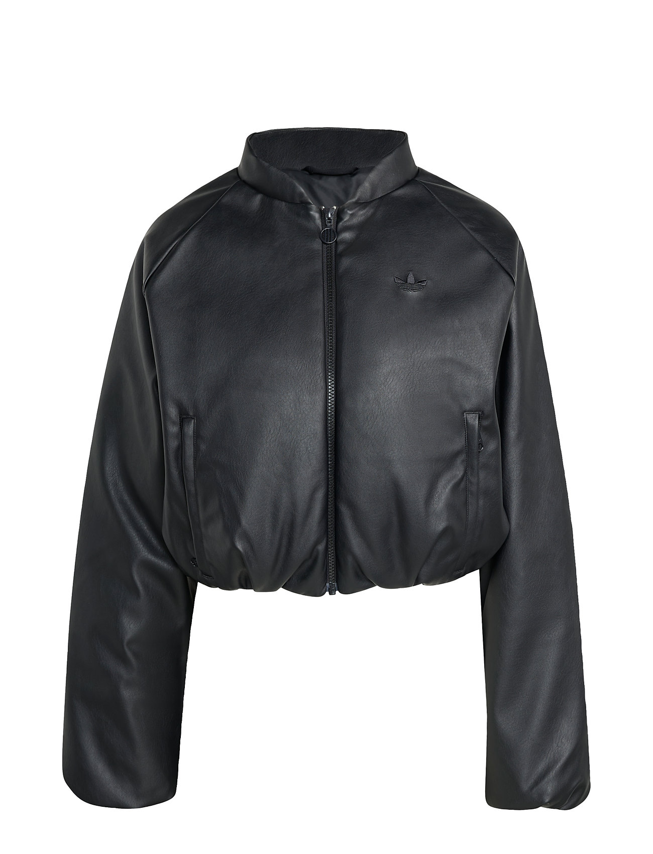 ADIDAS ORIGINALS Pleather Bomber Schwarz - S - Damen