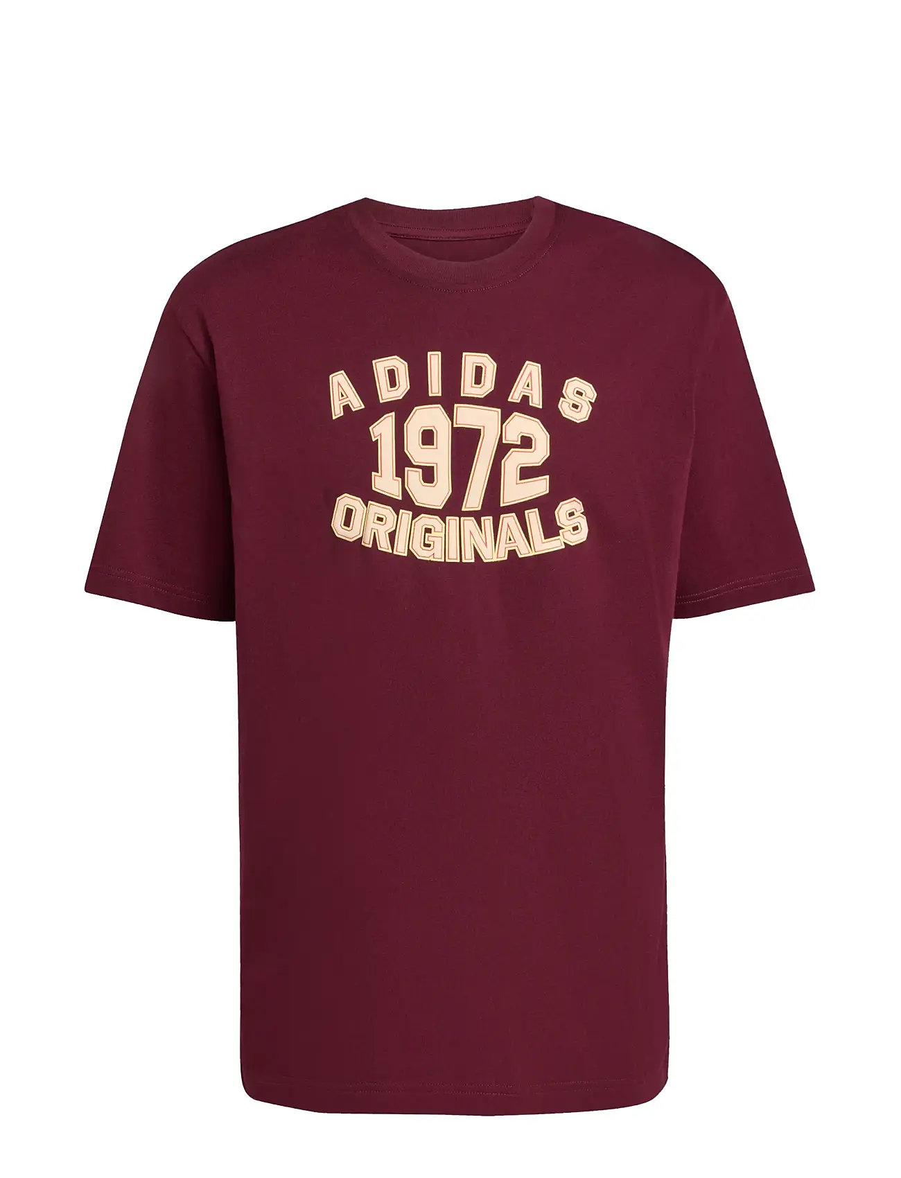 ADIDAS ORIGINALS Graphic Lo Ss T Burgundy - L - Herren