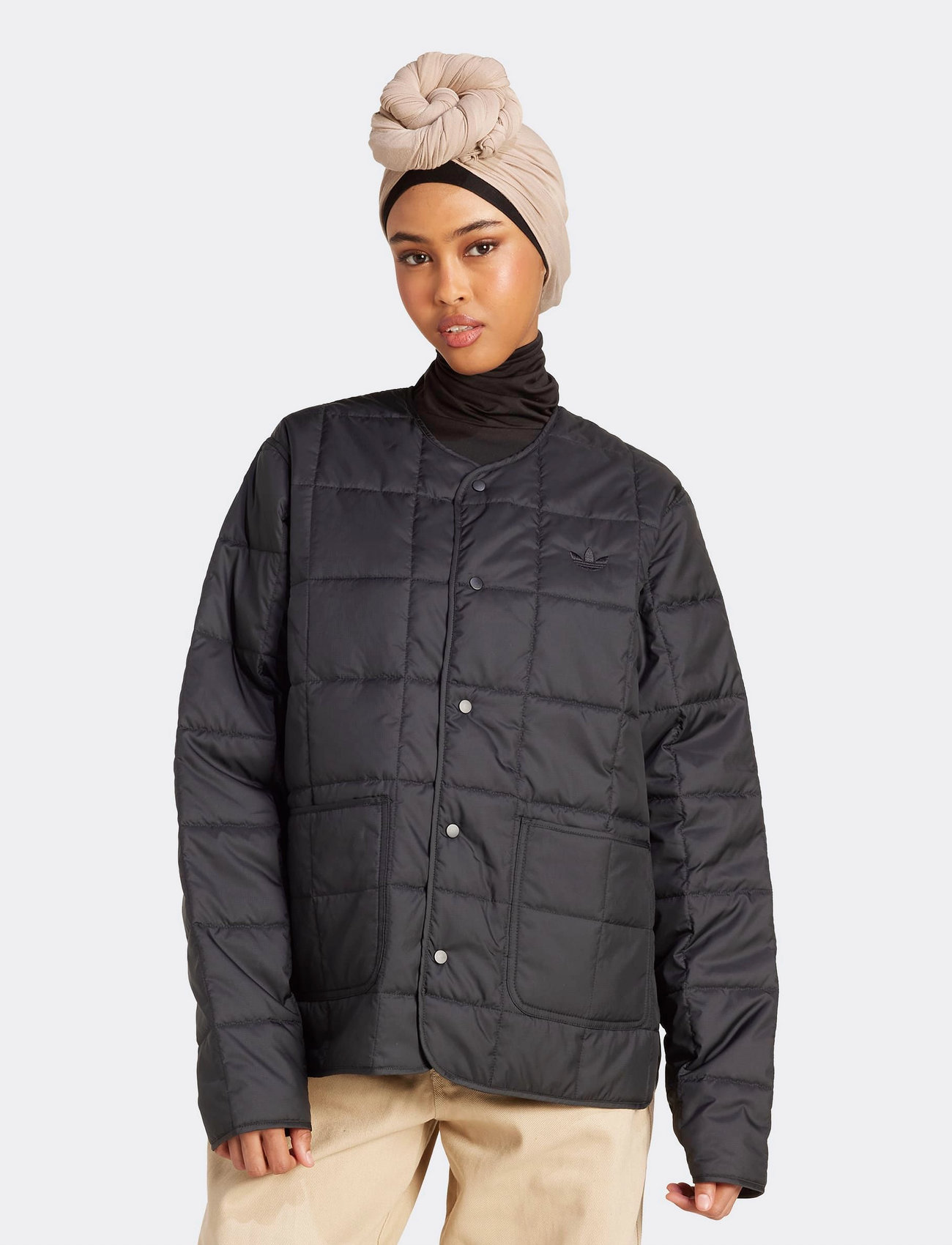 adidas Originals Quilted Liner, M, Black, Sport Jackets > Sport Padded Jackets, Dame