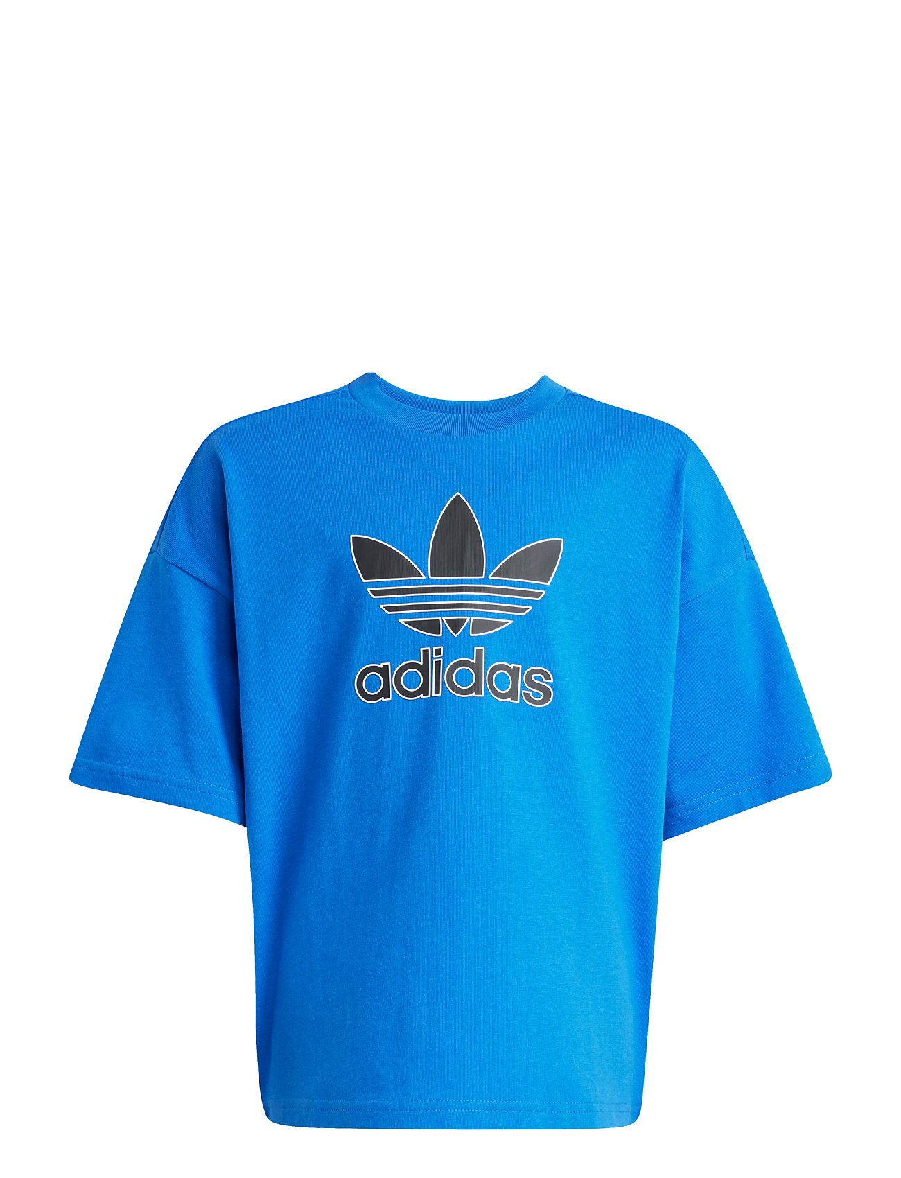 ADIDAS ORIGINALS Trefoil Tee Blau - 110 - Kinder