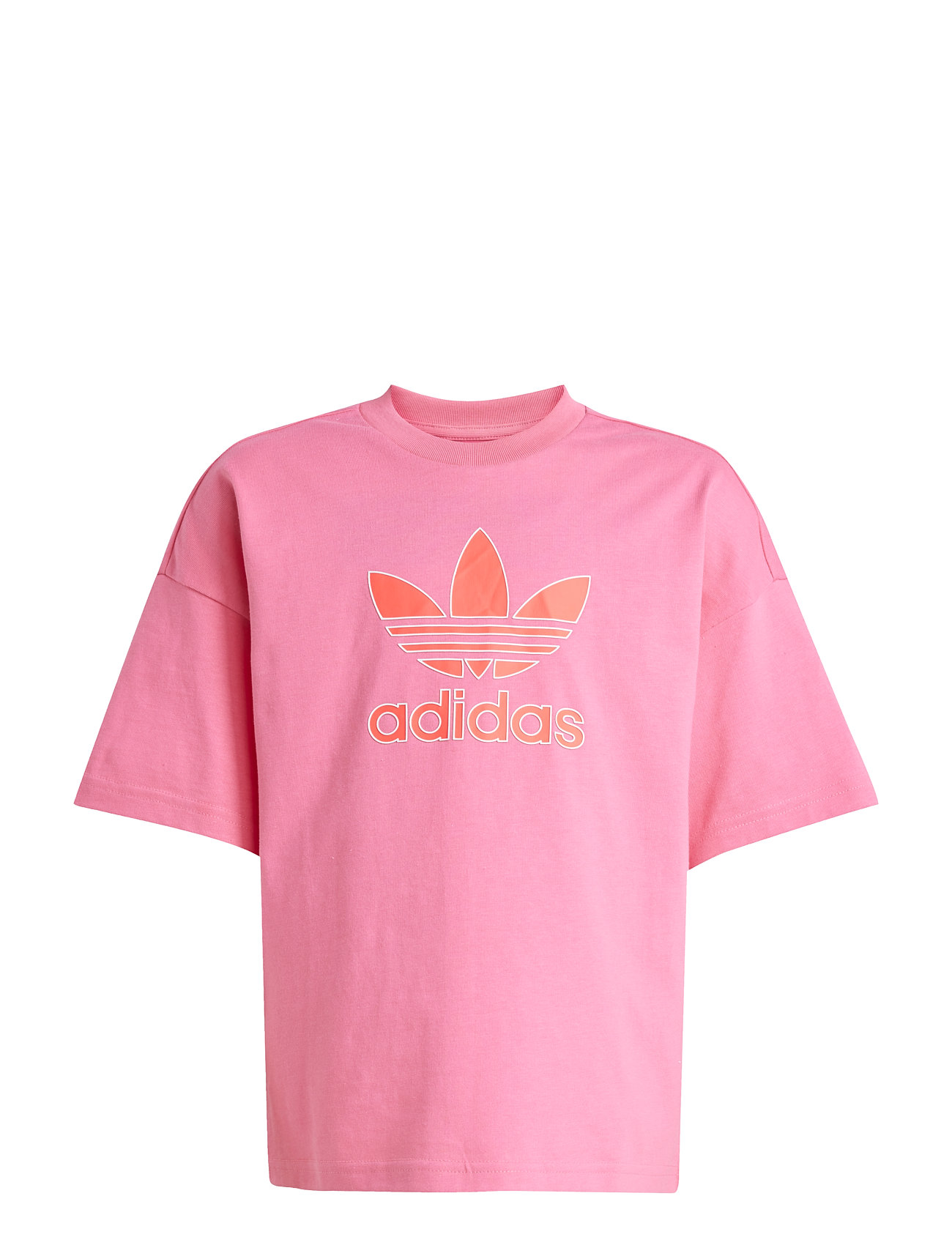 ADIDAS ORIGINALS Trefoil Tee Pink - 110 - Kinder