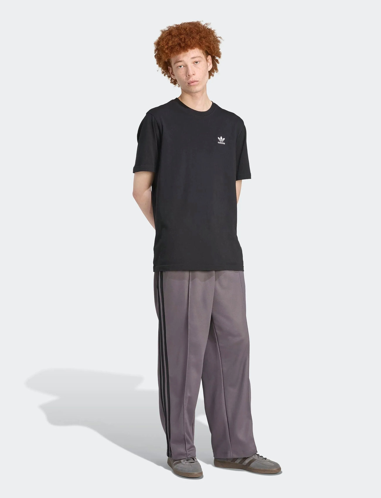 adidas Originals Baggy Tp, L, Purple, Sport Pants > Sport Training Pants, Herre