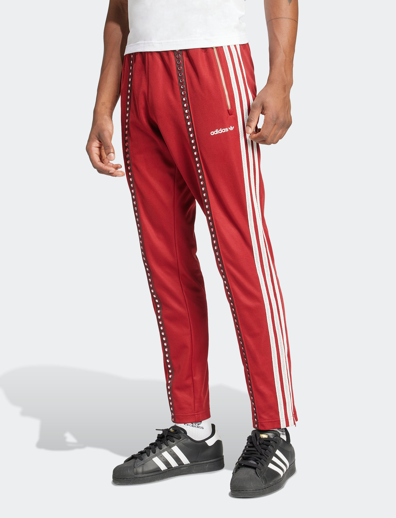 adidas Originals Track Pant, L, Red, Sport Pants > Sport Casual Trousers, Herre