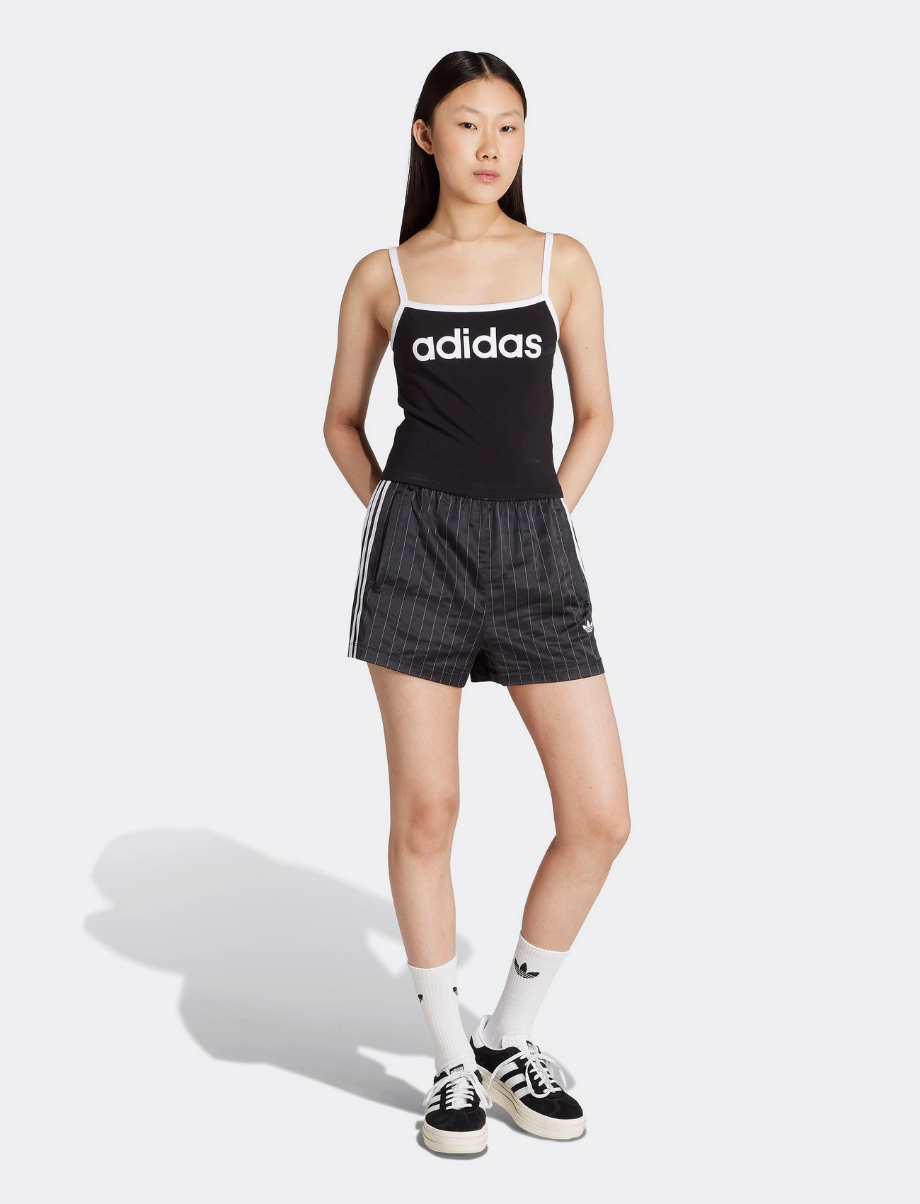 adidas Originals Tank, S, Black, Sports Overdele & T-shirts > Sport Tank Overdele, Dame