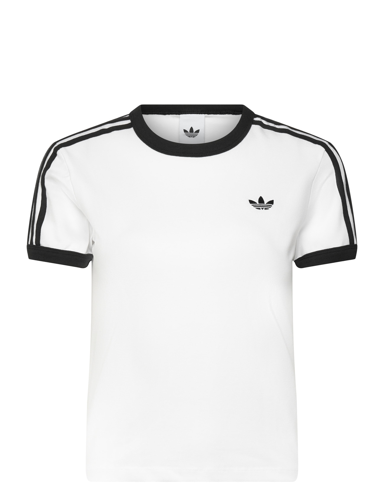 adidas Originals 3S Tee Slim, XXL, White