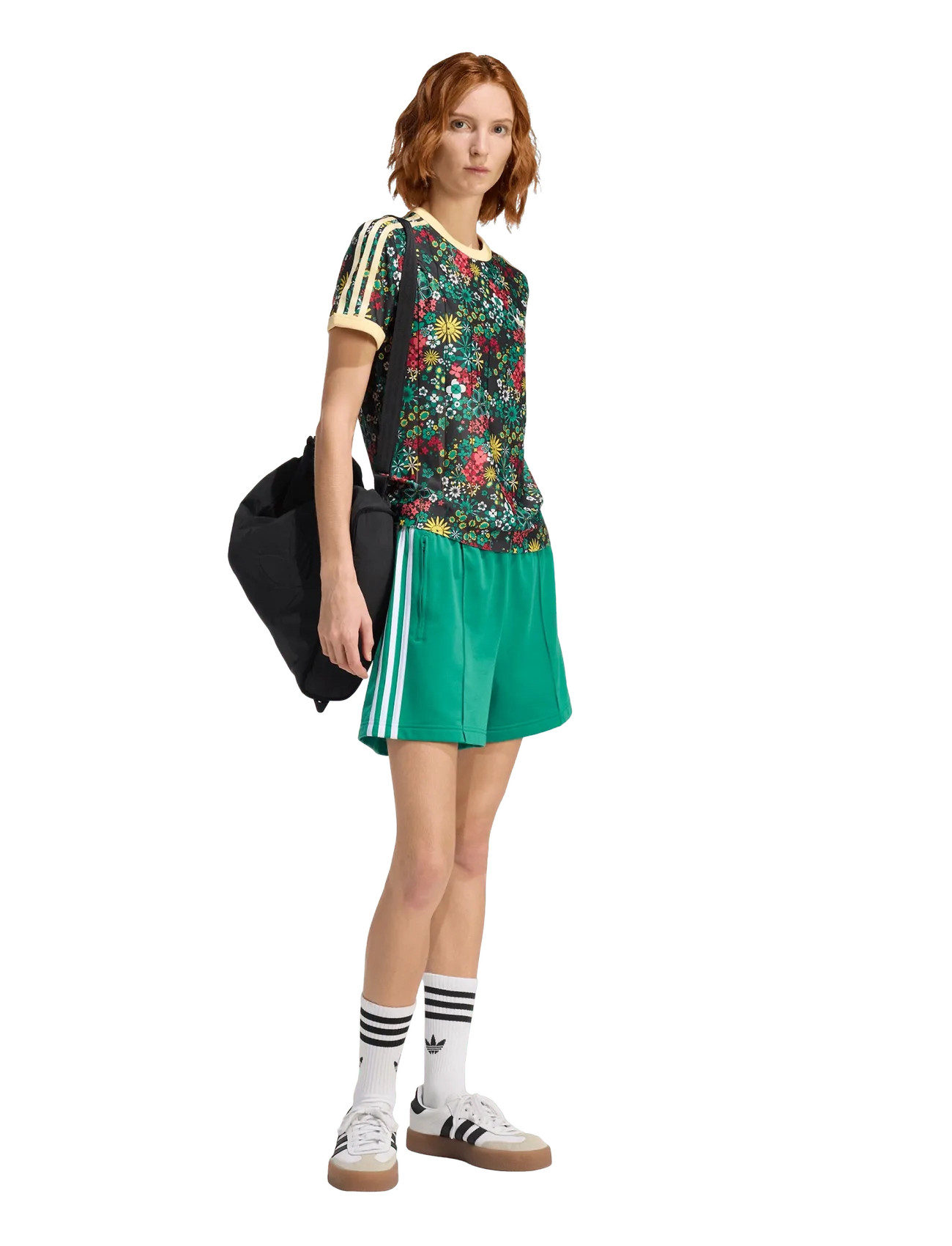 adidas Originals 3S Tee Slim, XS, Multi/patterned, Sports Overdele & T-shirts > Sport T-shirts, Dame