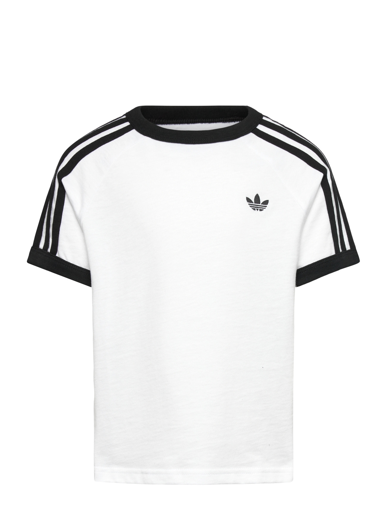 adidas Originals 3 Stripe Tee, 128, White